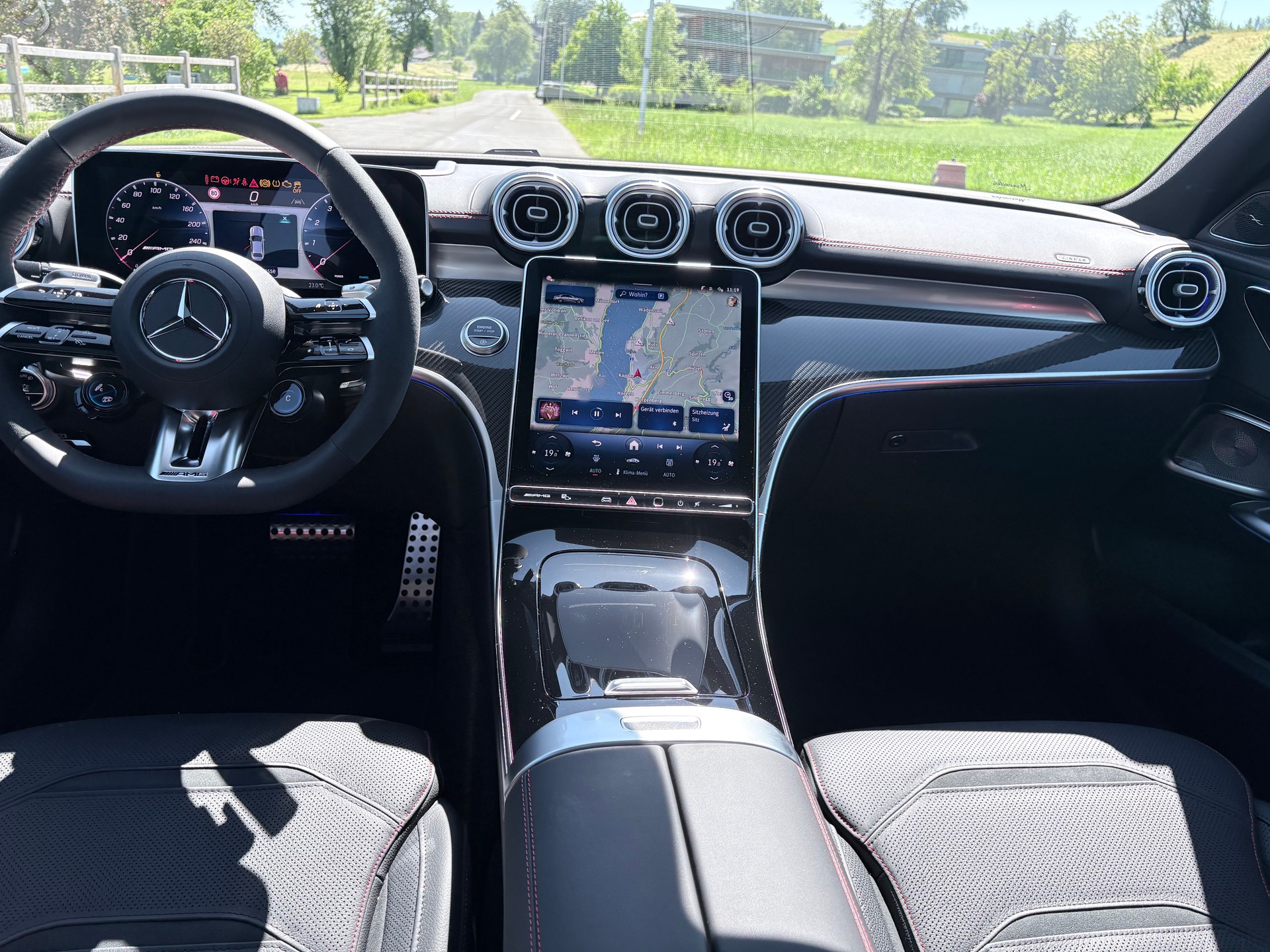 MERCEDES-BENZ C 43 AMG 4 Matic Executive Edition Premium Plus Paket CH Fahrzeug NEU-image-10