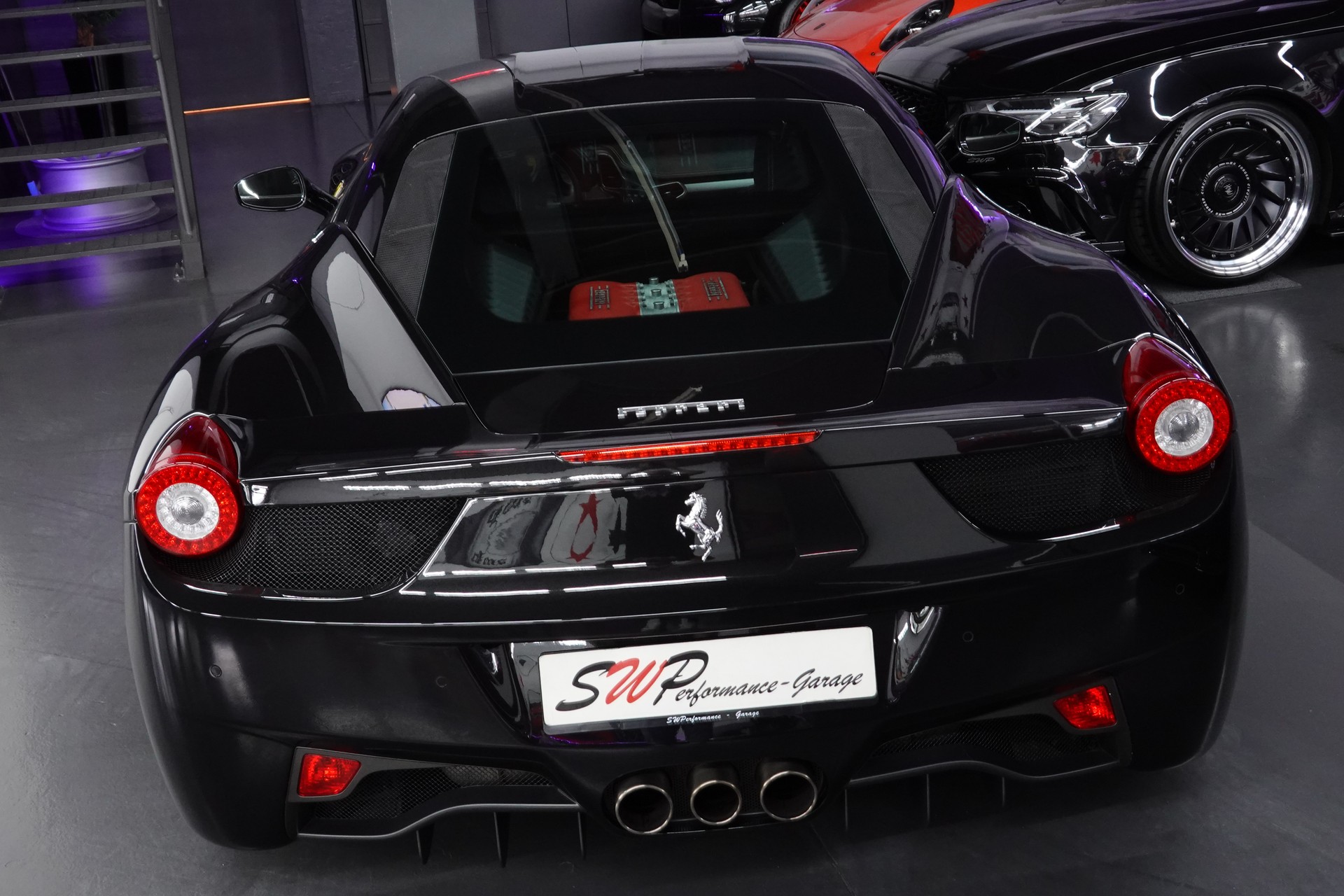 FERRARI 458 ITALIA 4.5 V8 SAUGER // FERRARI SERVICE // CH-FAHRZEUG // GELBE NÄHTE-image-15