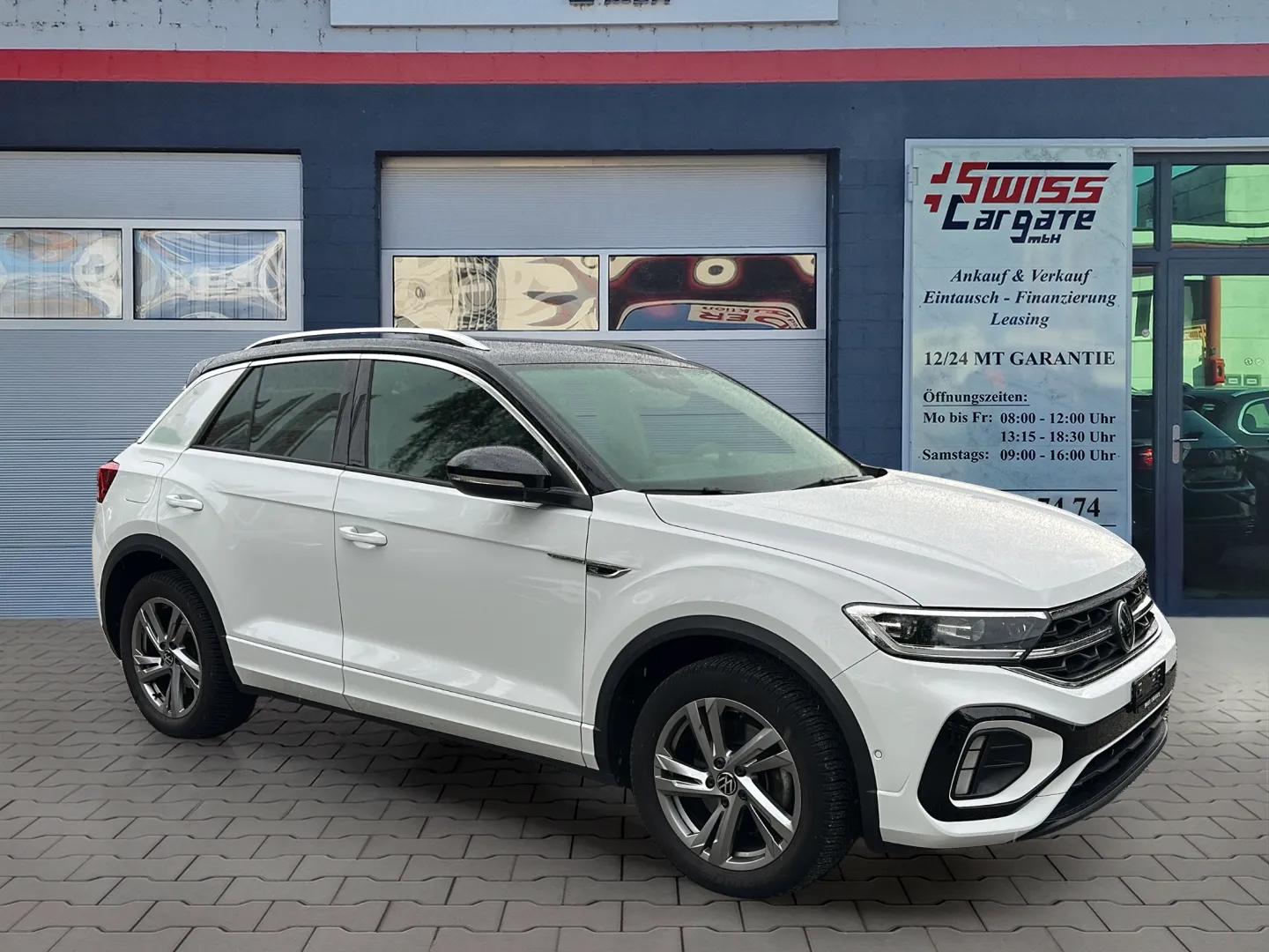 VW T-Roc 2.0 TSI R-Line DSG 4Motion mit AHK & Werksgarantie-image-1