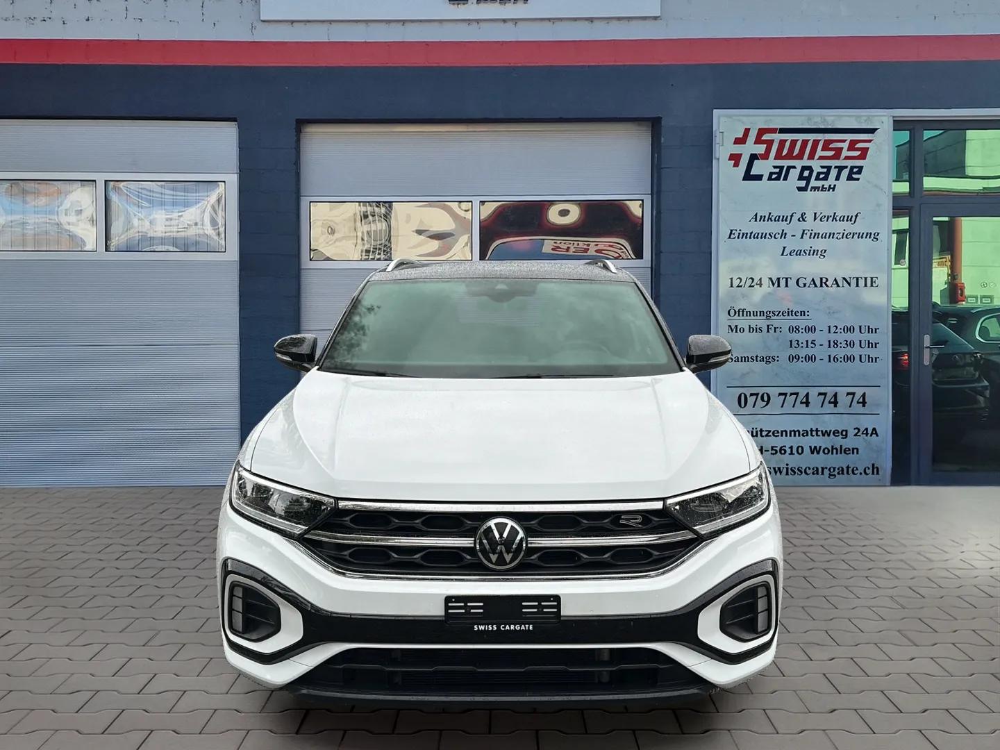 VW T-Roc 2.0 TSI R-Line DSG 4Motion mit AHK & Werksgarantie-image-2