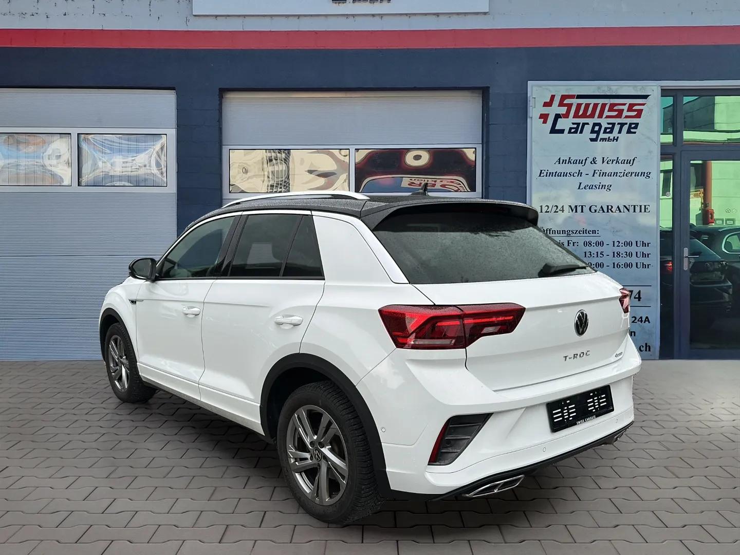 VW T-Roc 2.0 TSI R-Line DSG 4Motion mit AHK & Werksgarantie-image-5