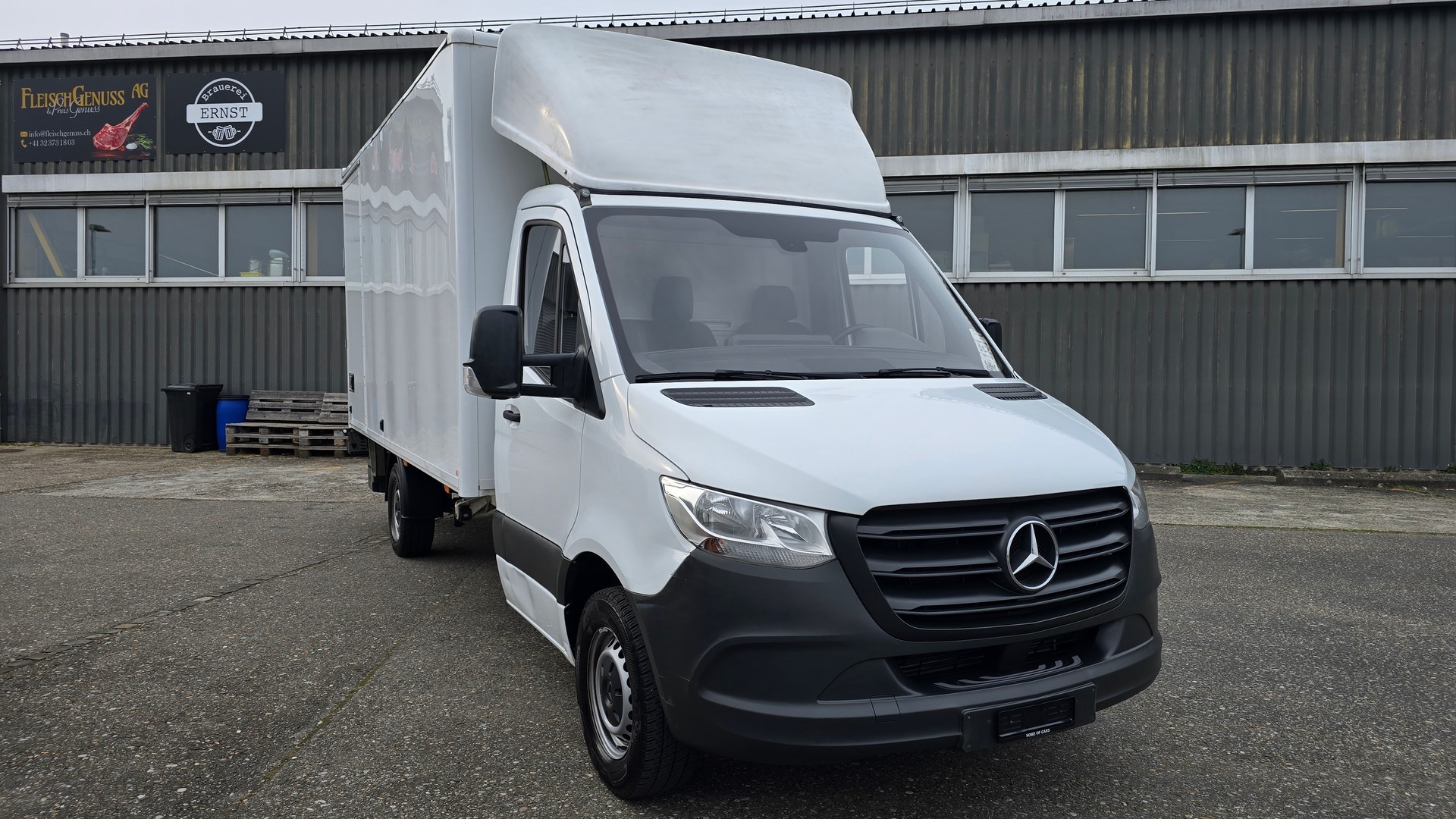 MERCEDES-BENZ Sprinter 314 CDI Lang Kasten mit Hebebühne inkl. Anhänger mit Durchladesystem-image-15