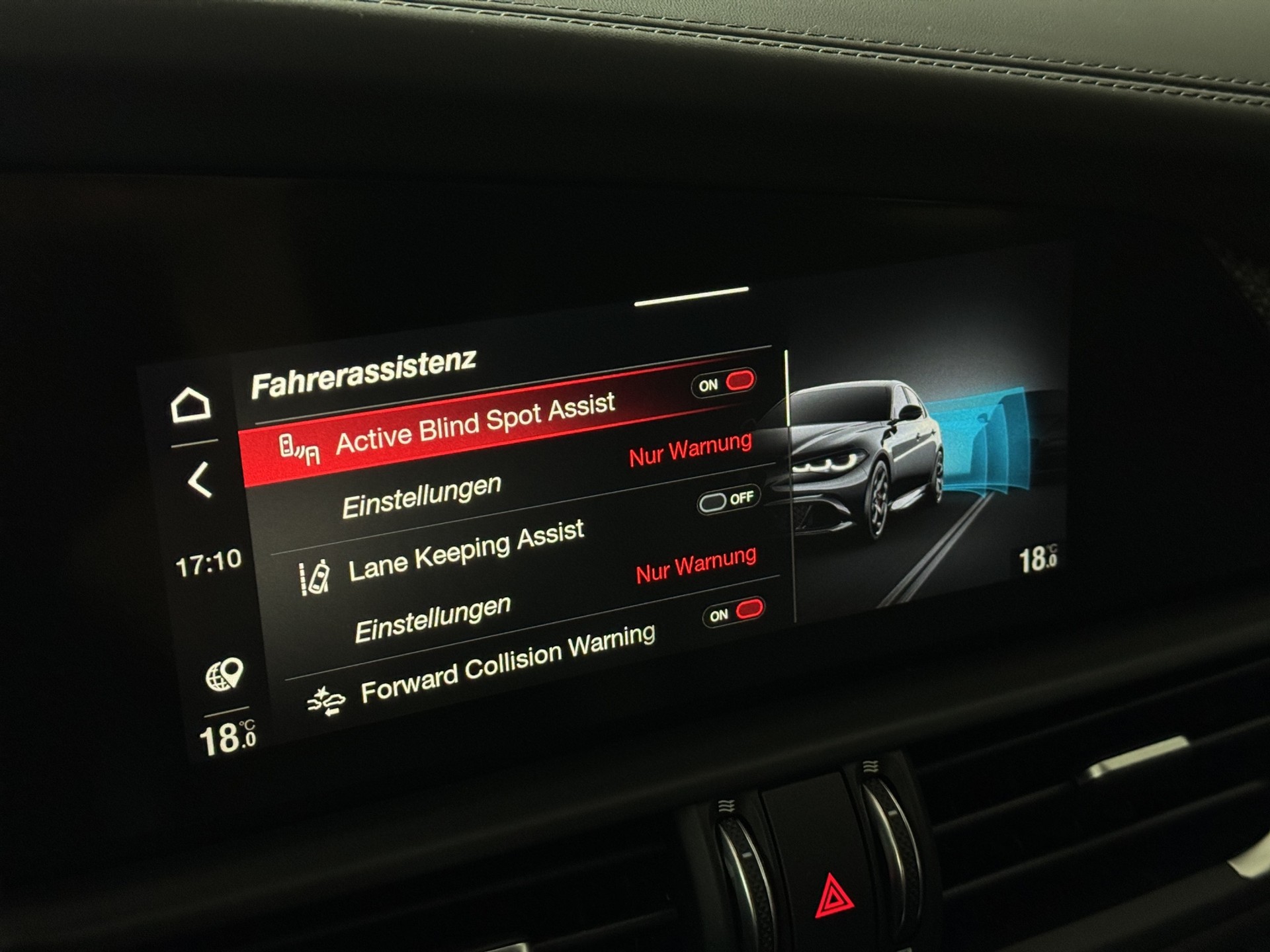ALFA ROMEO Giulia 2.9 V6 Quadrifoglio "Pack ADAS"-image-21