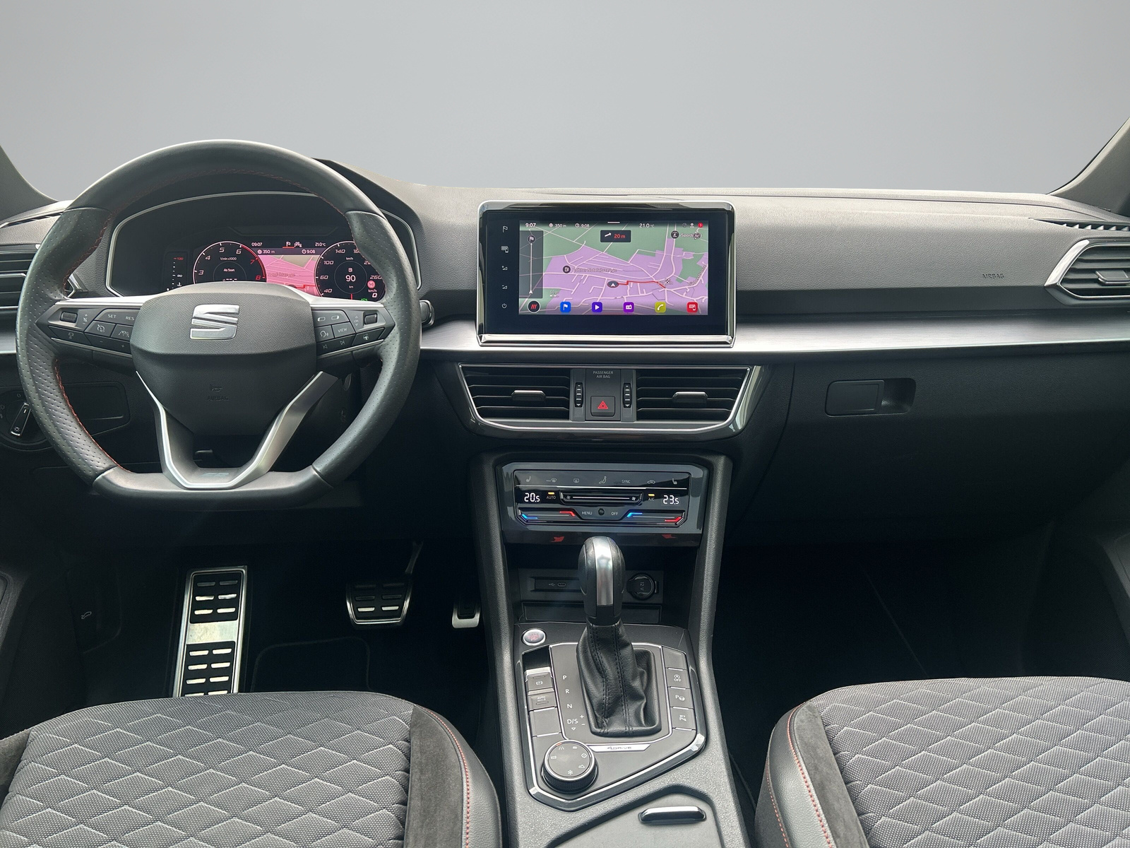 SEAT Tarraco 2.0TSI 4Drive DSG FR -AHK-Schiebedach-Beats Soundsystem-360 Grad Kamera--image-6