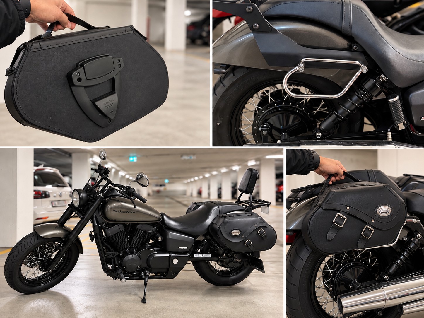 HONDA VT 750 C2B Shadow Black Spirit-image-3