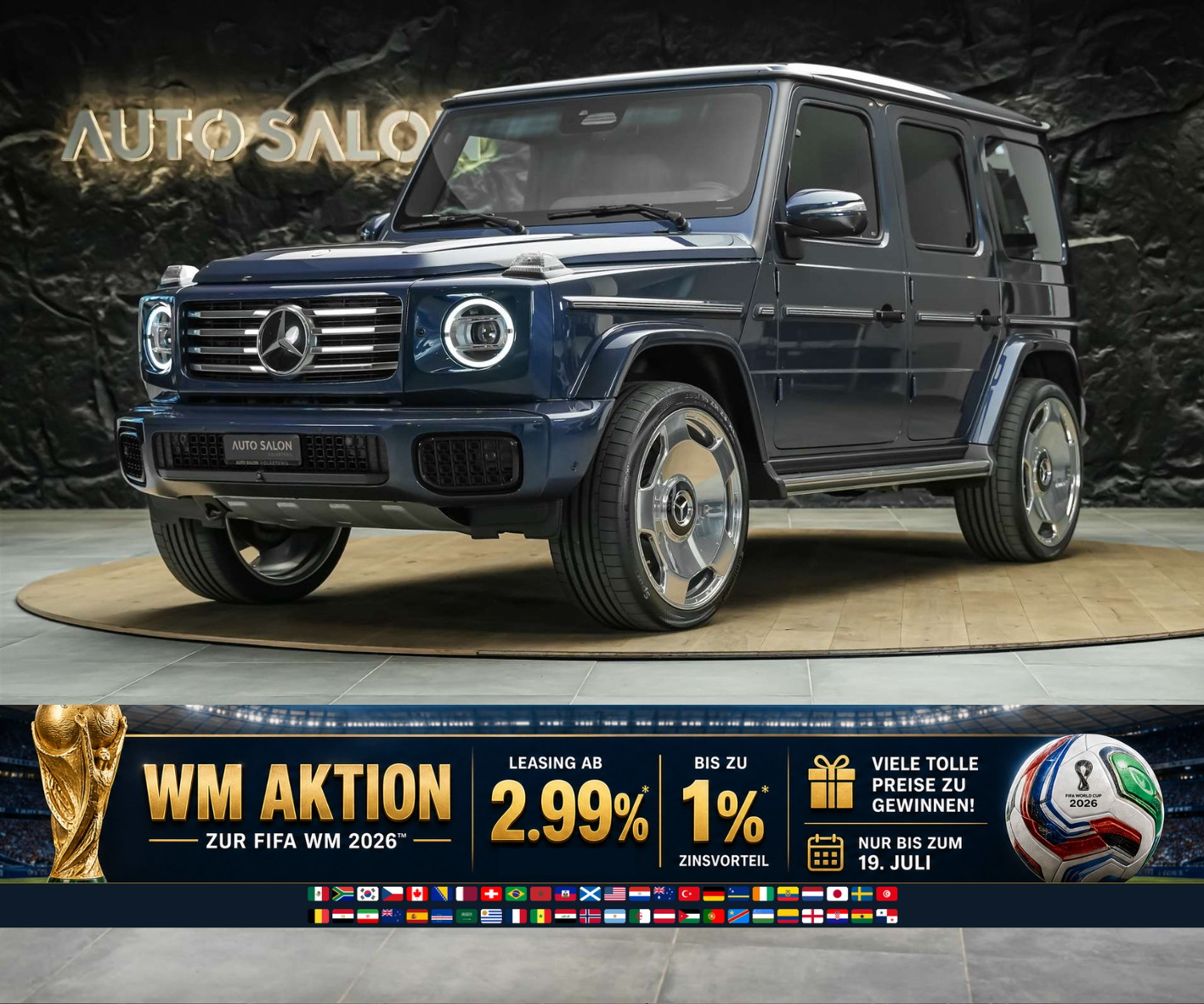 MERCEDES-BENZ G 450d 9G-Tronic *23" Felgen*Panorama*Exclusive Line* Standheizung*-image-0