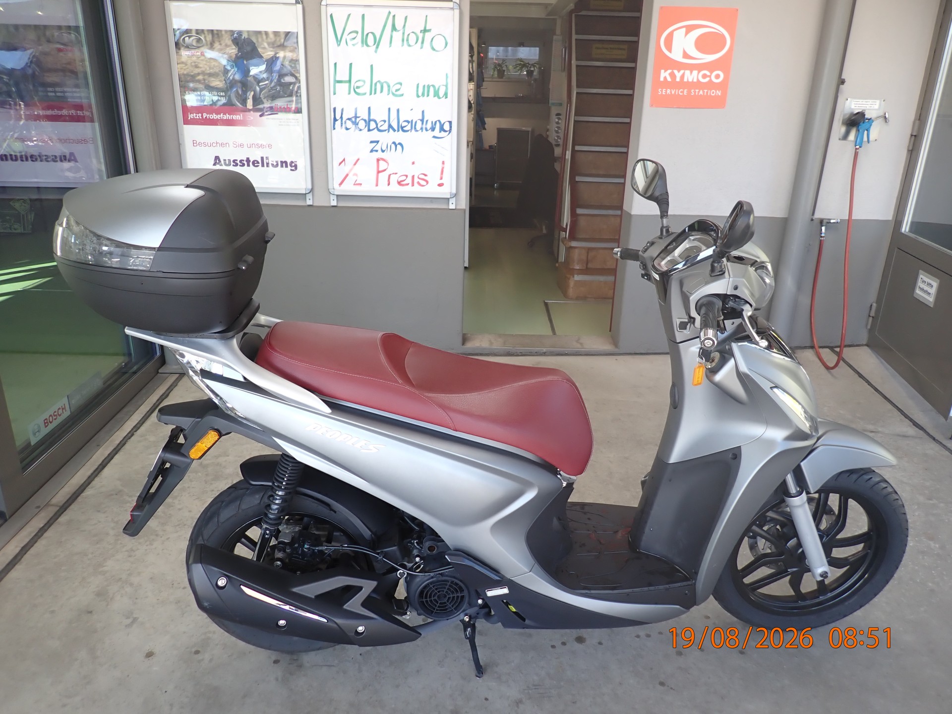 KYMCO People S 125i ABS Topcase/Windschild-image-0