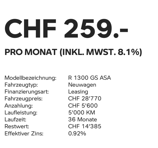 BMW R 1300 GS ASA - mit 0.9%-Leasing ab 259.-/Monat möglich*-image-11