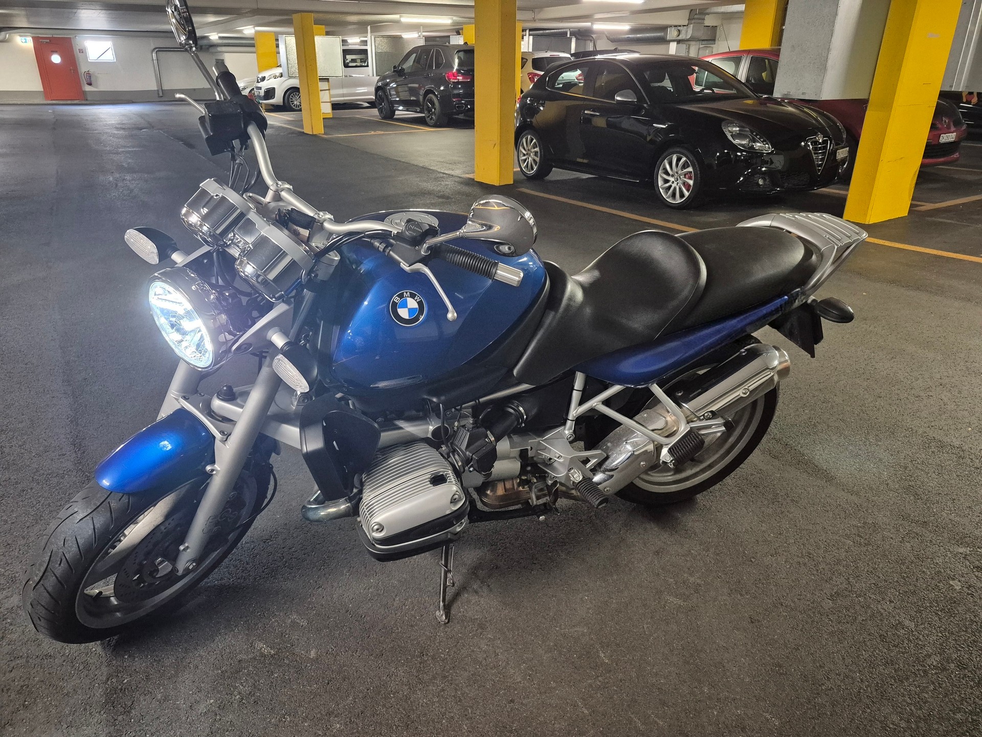 BMW R 1100 R - ABS, LEDs, SUPERBIKE-LENKER & MFK-image-1