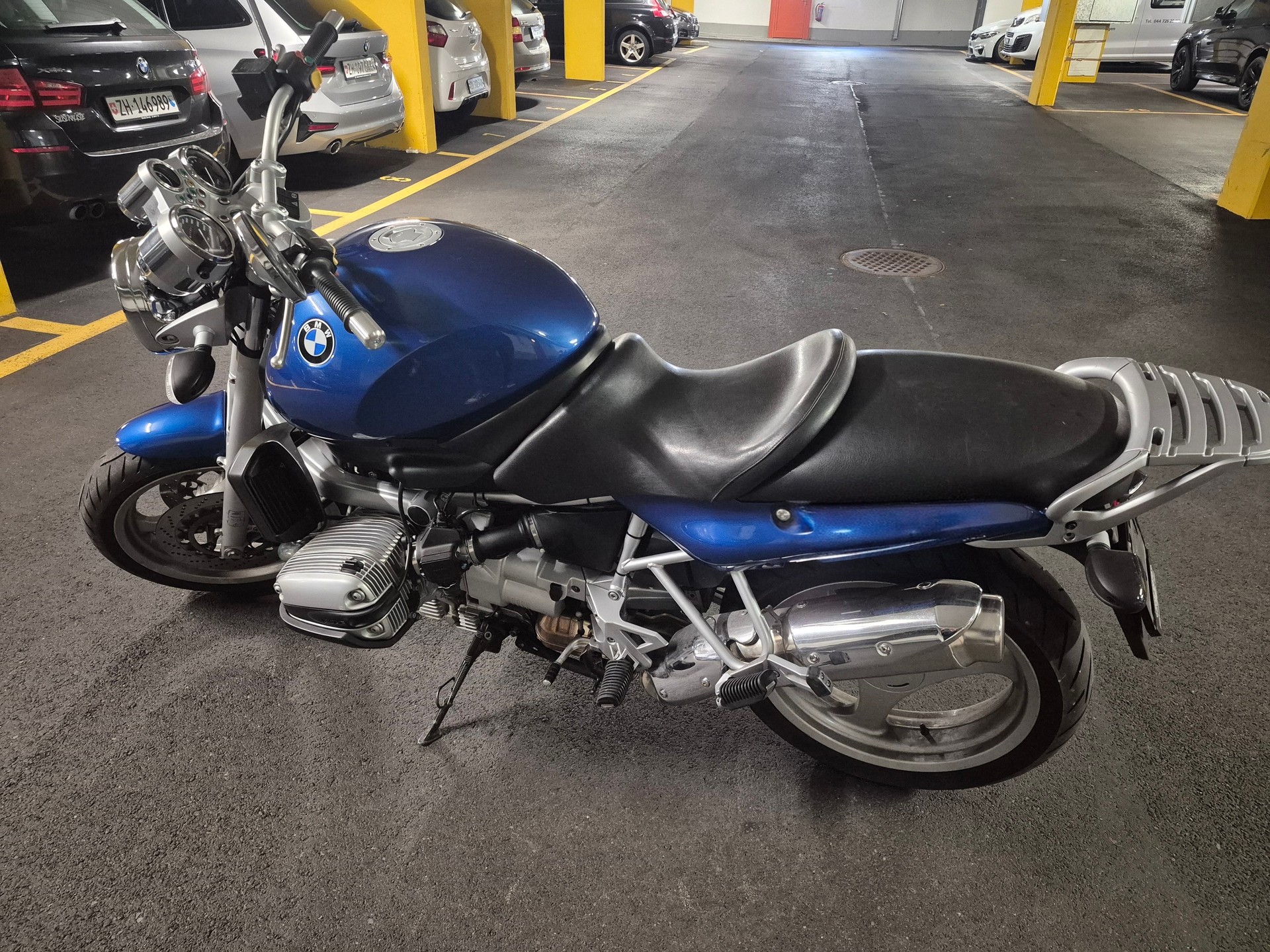 BMW R 1100 R - ABS, LEDs, SUPERBIKE-LENKER & MFK-image-2