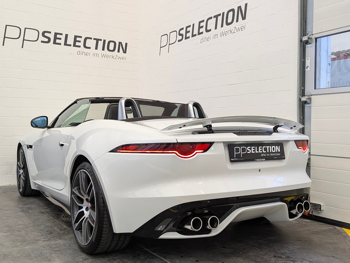 JAGUAR F-Type Convertible 5.0 V8 R AWD*FACELIFT OHNE OPF FRISCH AB MFK VOLLGARANTIE PERF.SITZE CAM MERIDIAN-image-29
