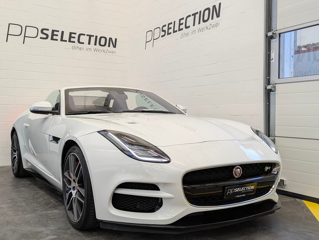 JAGUAR F-Type Convertible 5.0 V8 R AWD*FACELIFT OHNE OPF FRISCH AB MFK VOLLGARANTIE PERF.SITZE CAM MERIDIAN