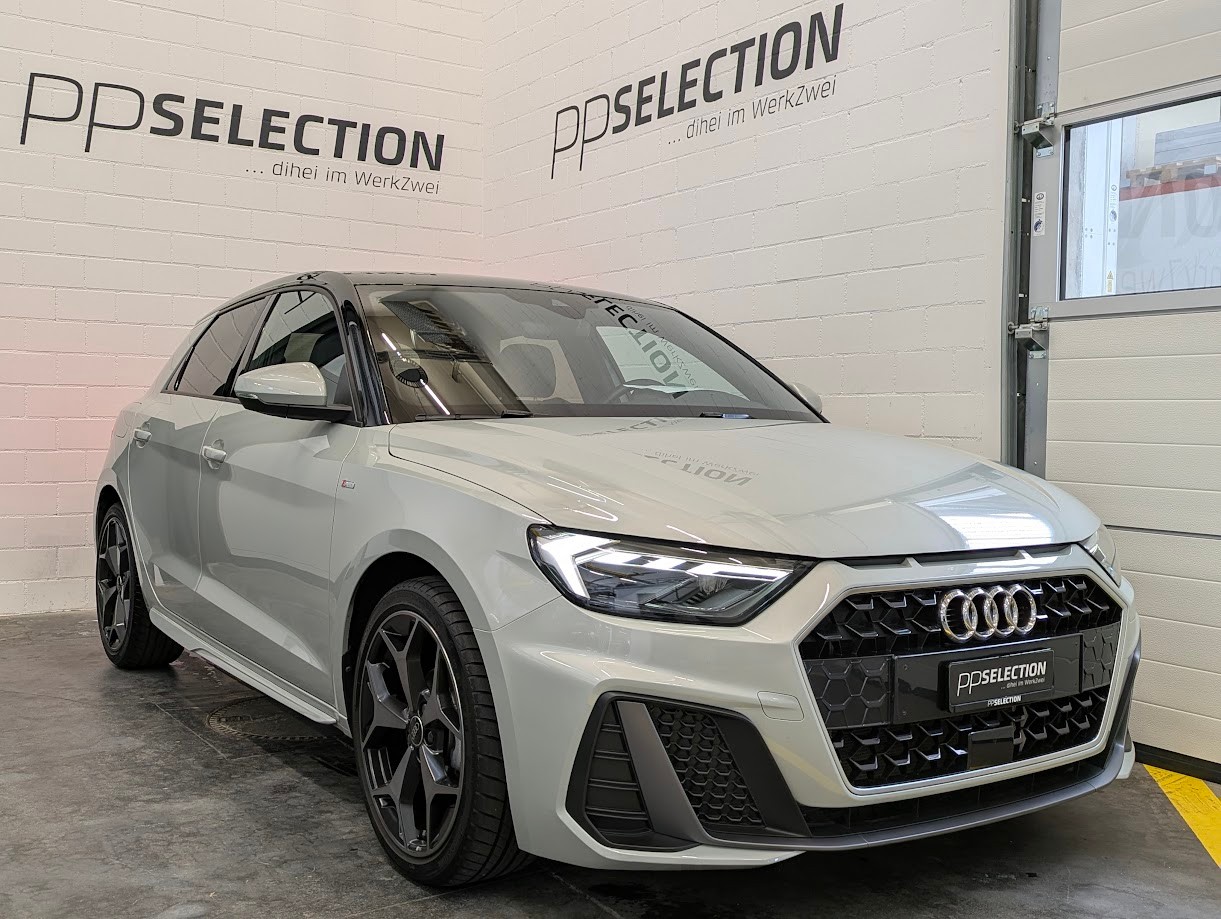 AUDI A1 Sportback 1.0 25 TFSI S Line S-Tronic*5J GAR 2xS-LINE 18 ZOLL TEILLEDER SITZHEIZUNG VOLL-LED UVM*