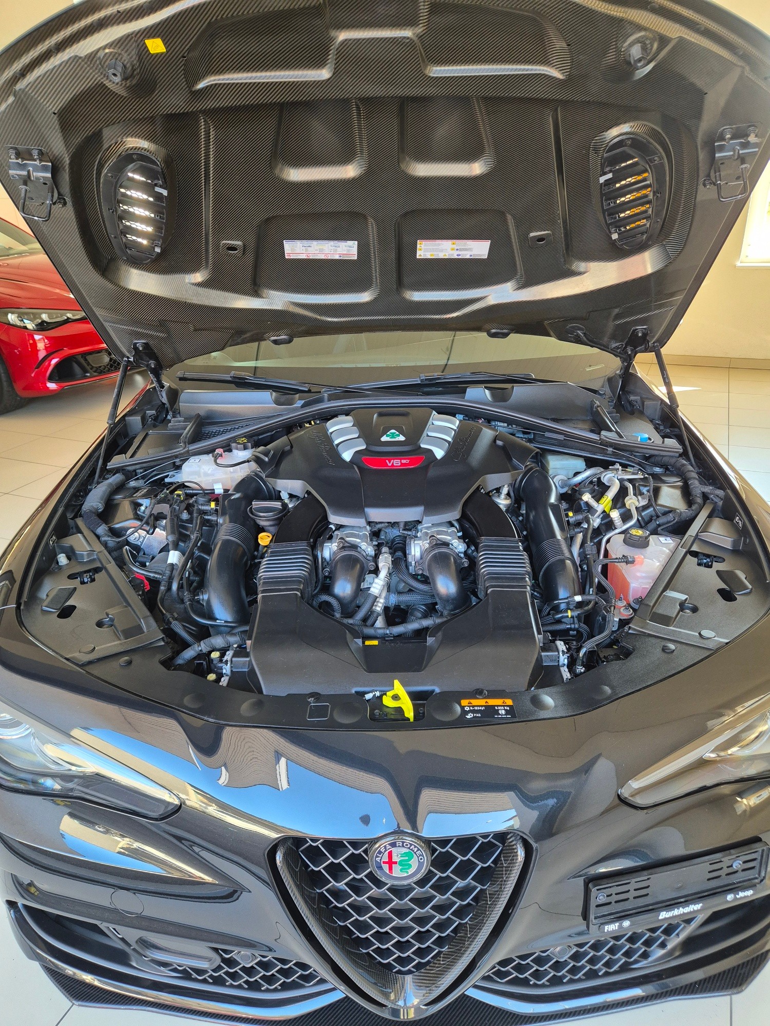 ALFA ROMEO Giulia 2.9 V6 Quadrifoglio Automatic 10 ANS SWISS FREE SERVICE-image-22