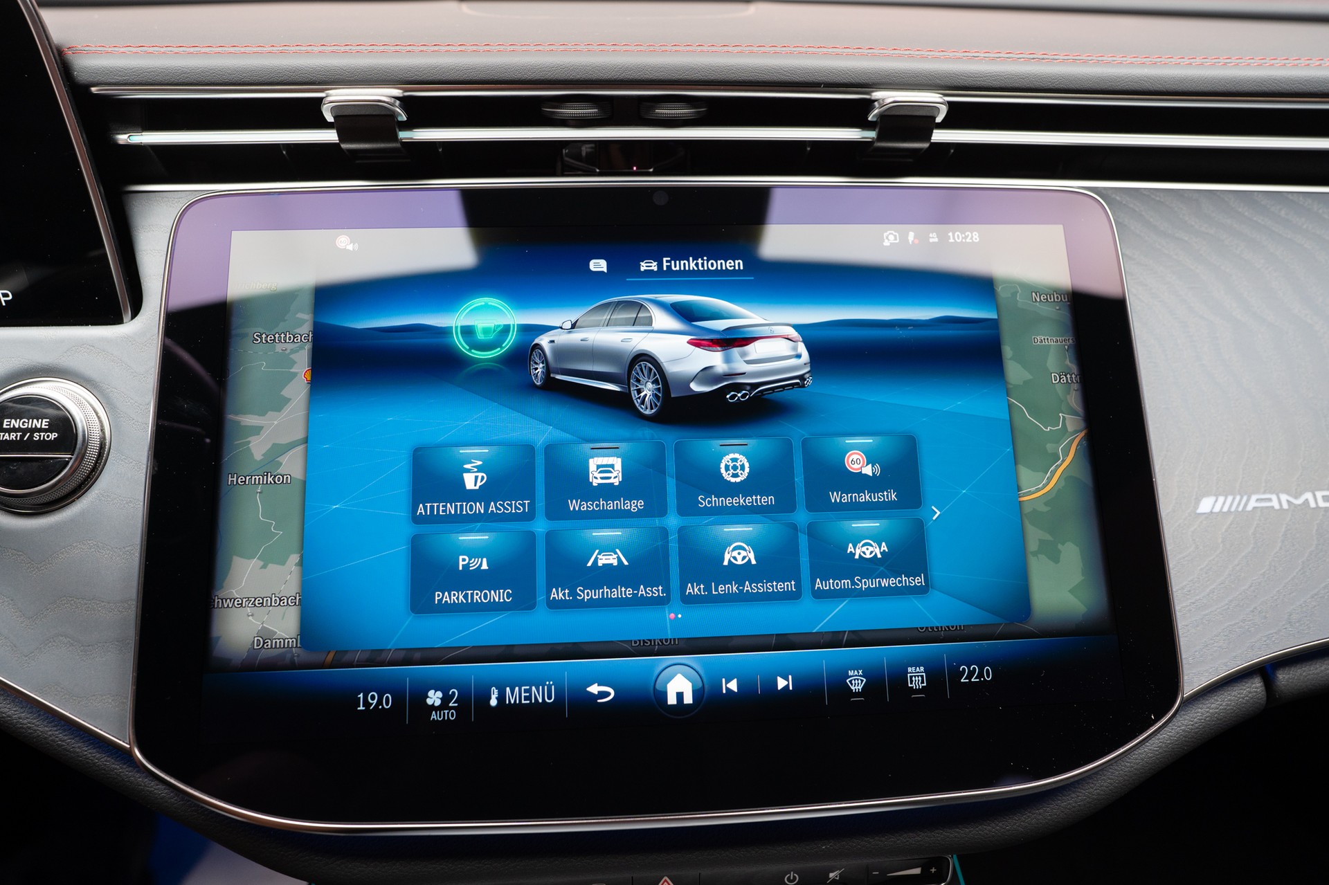 MERCEDES-BENZ E 53 Hybrid AMG 4matic+ / Beleuchteter Kühlergrill / Panorama / Burmester-image-28