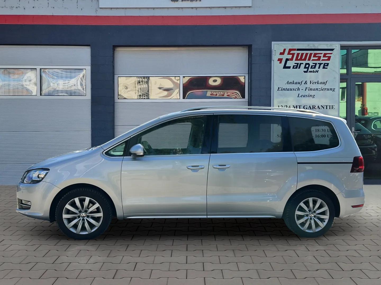VW Sharan 2.0 TDI BMT Highline 4Motion DSG 184PS 7 Plätze mit AHK & Standheizung-image-4