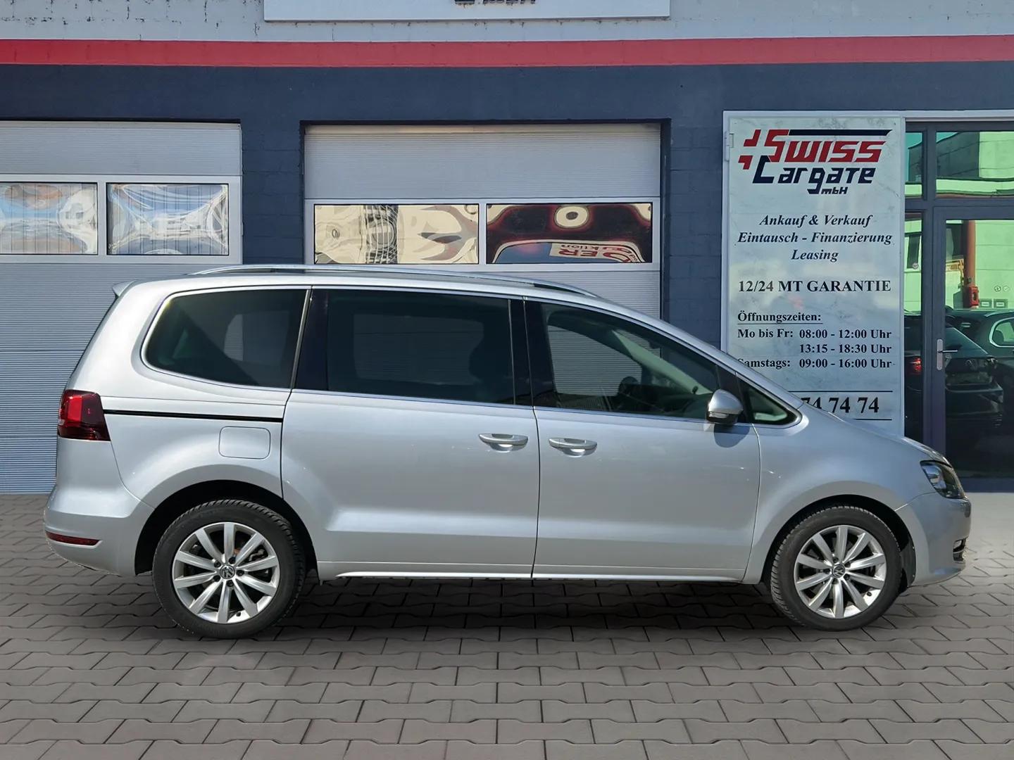 VW Sharan 2.0 TDI BMT Highline 4Motion DSG 184PS 7 Plätze mit AHK & Standheizung-image-8