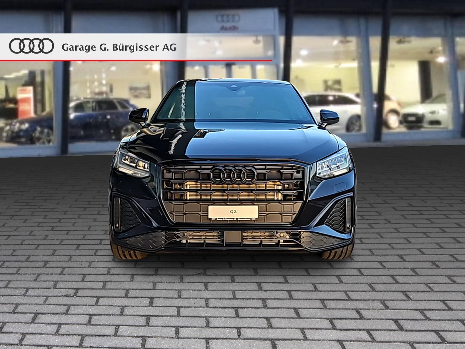 AUDI Q2 35 TFSI S line S-tronic "S Line Competition" Mythosschwarz Metallic-showroom-element-1