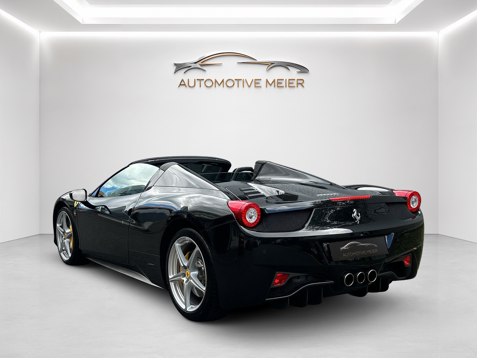 FERRARI 458 Spider Italia 4.5 V8 -Schweizer Erstauslieferung-aus erster Hand-lückenlose Service Hystorie--showroom-element-2