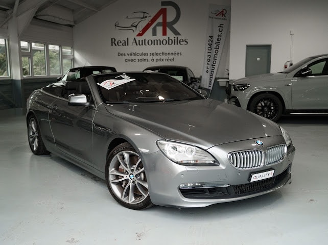 BMW 650i Cabrio /full options / service à jours BMW CH🇨🇭-image-7