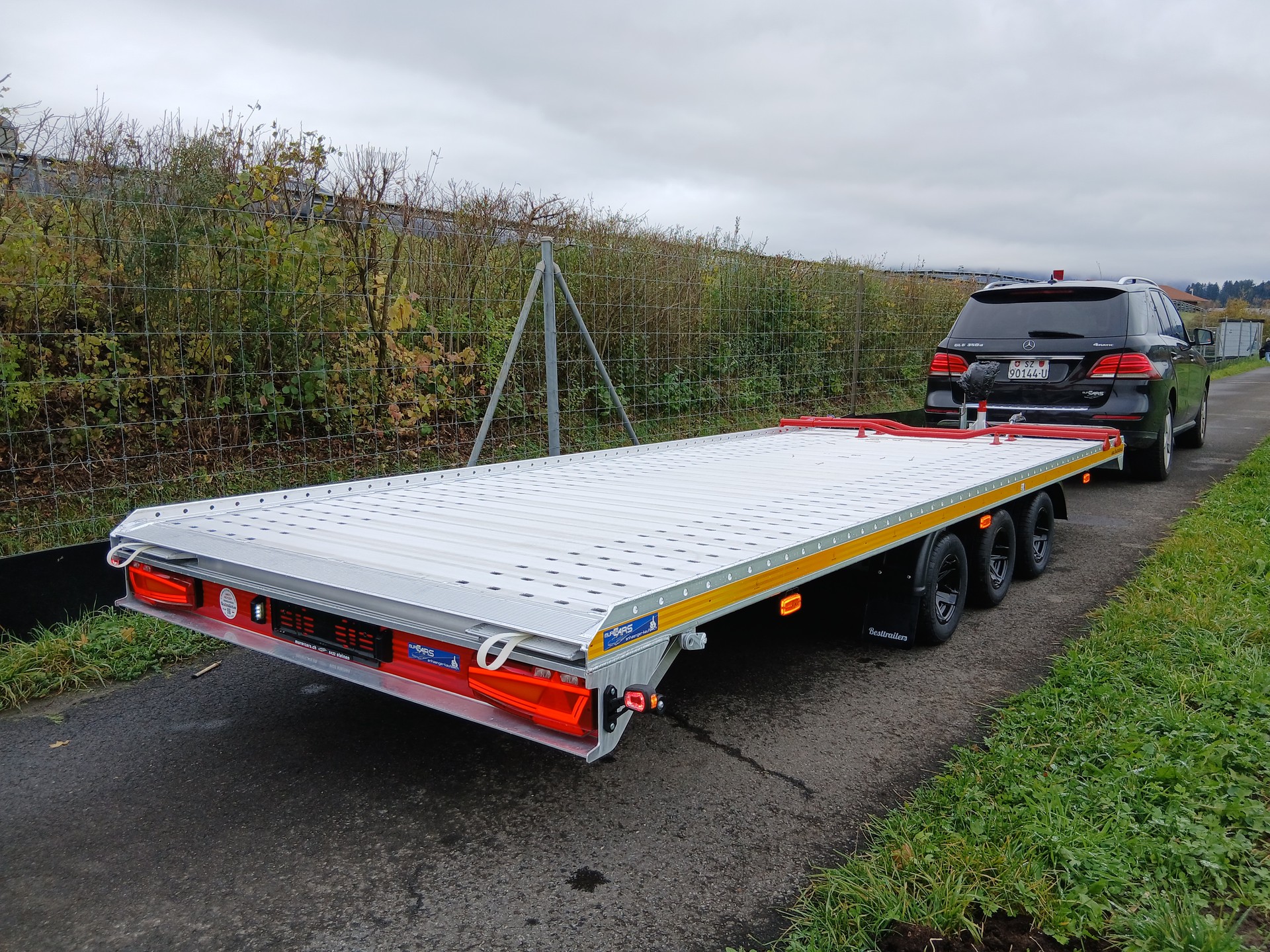 BESTTRAILERS SILVERSTONE 3'500kg Vollalu 5.2 Meter und 10 Zoll Räder-image-7
