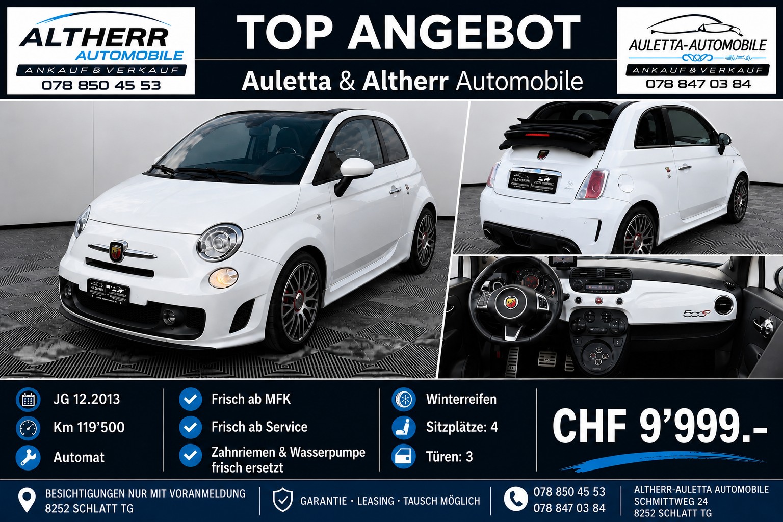 FIAT 595C 1.4 16V Turbo Abarth Turismo Dualogic