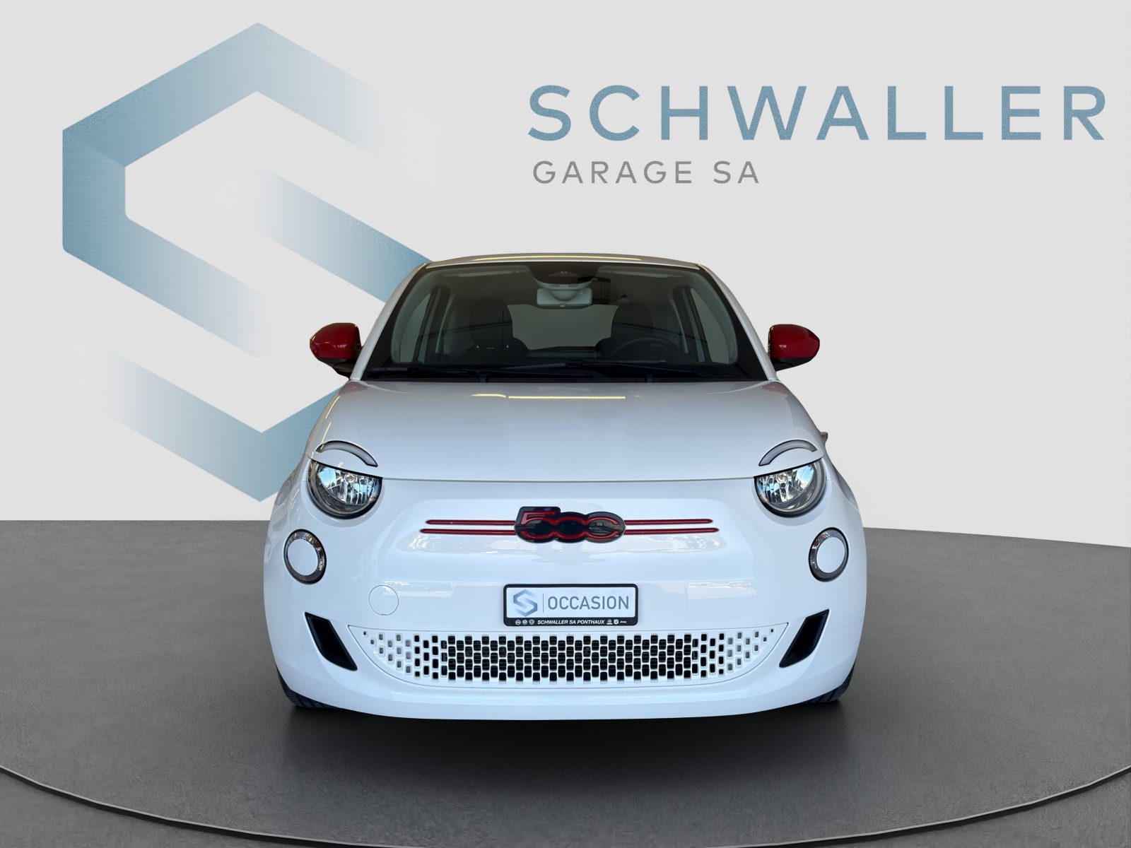 FIAT 500e Red-image-1
