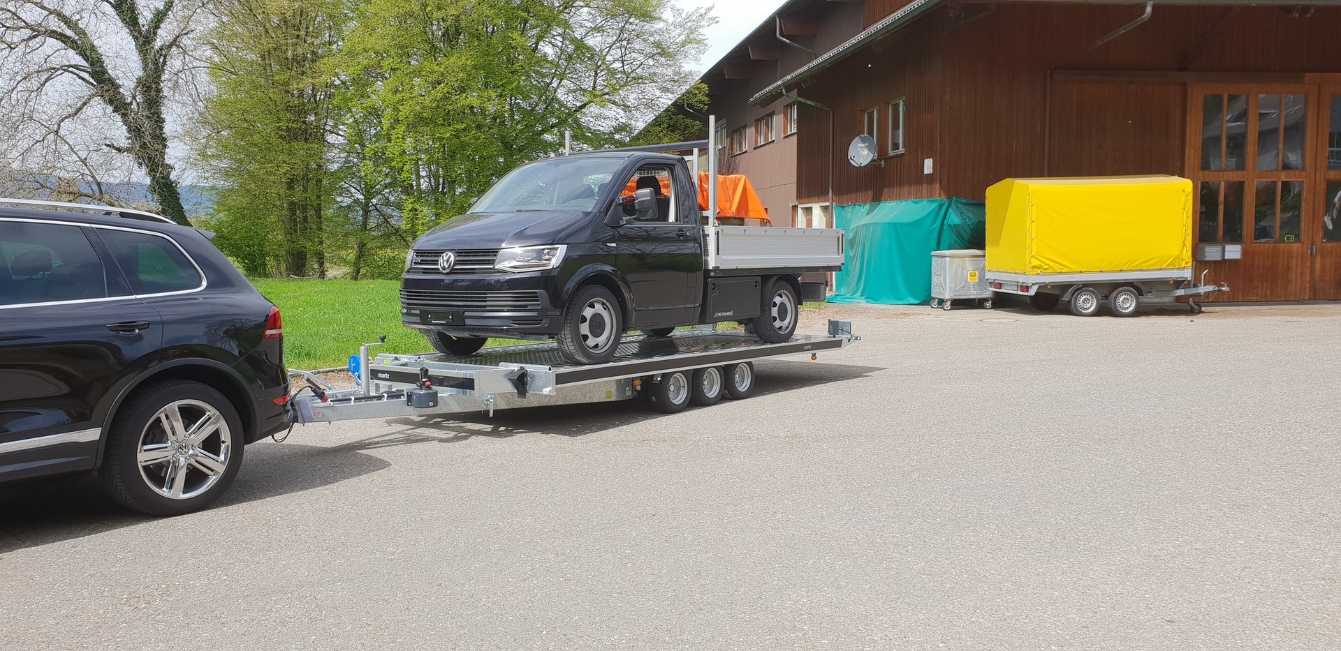 MARTZ GT 480/3 Kippbar 3500kg Autotransporter 890kg Leergewicht-image-6