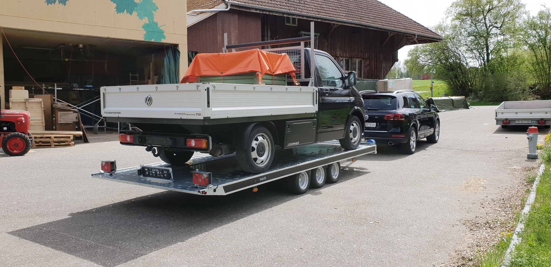 MARTZ GT 480/3 Kippbar 3500kg Autotransporter 890kg Leergewicht-image-8