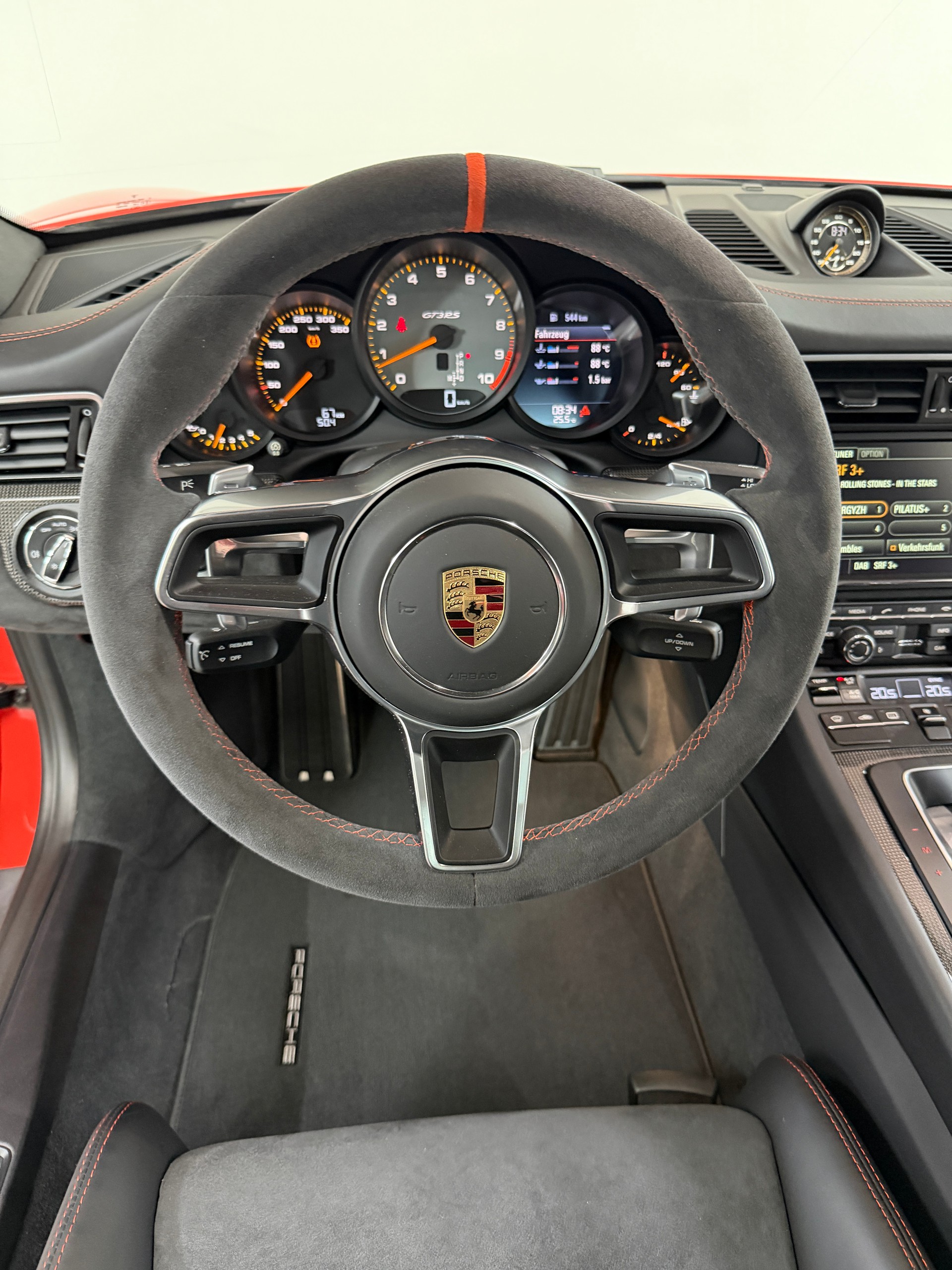 PORSCHE 911 GT3 RS 4.0 (991.1) Lava Orange PDK – Sammlerzustand / Nur 68 km / Neuwertig / CH-Fahrzeug /-image-11