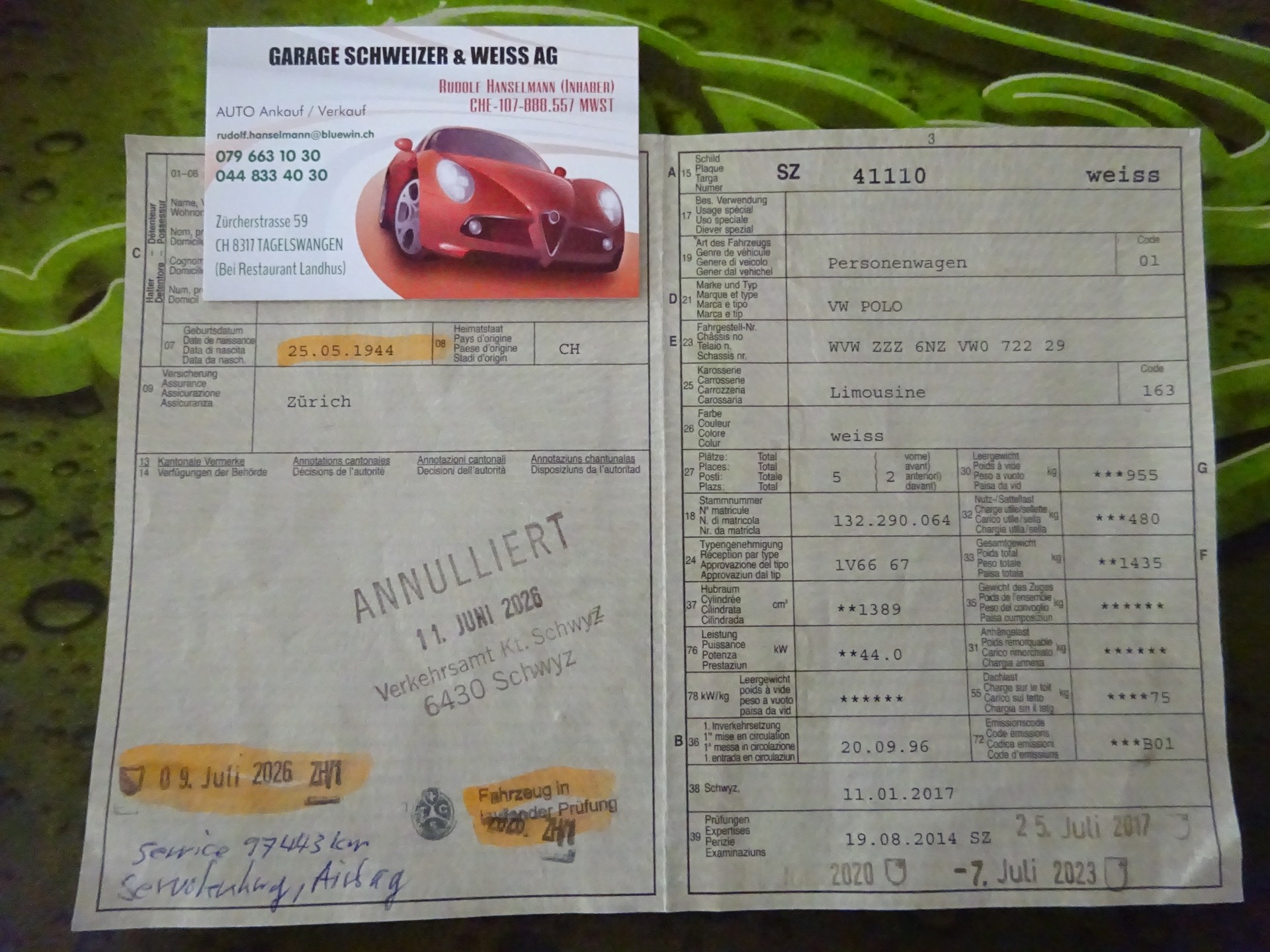 VW Polo 60 - MFK 7.2026 - SERVICE 97443KM-image-12