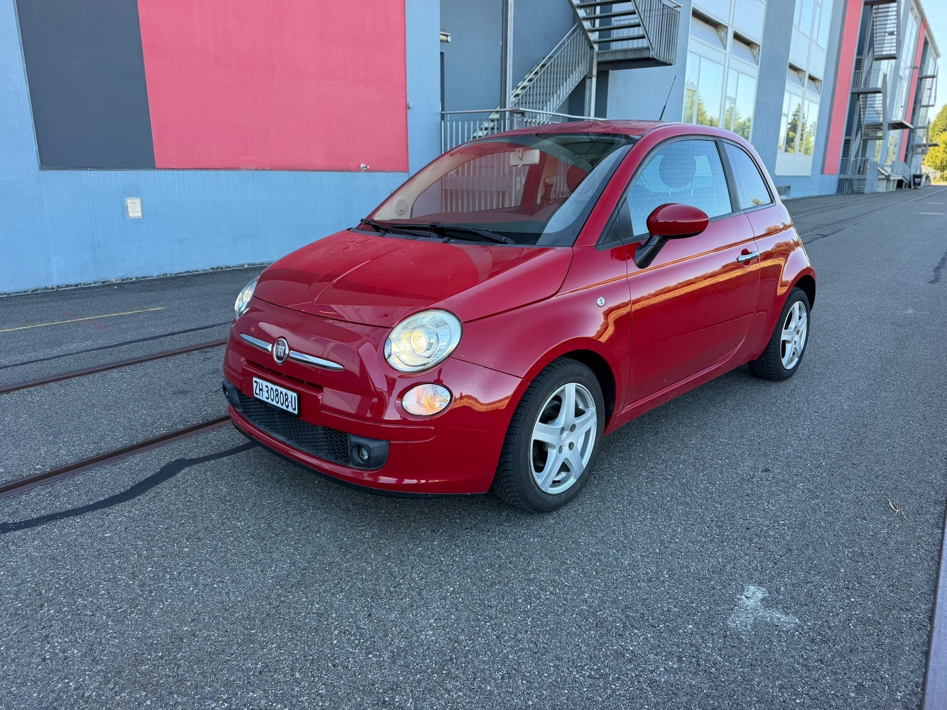 FIAT 500 0.9 Twinair Turbo Matt Black-image-1
