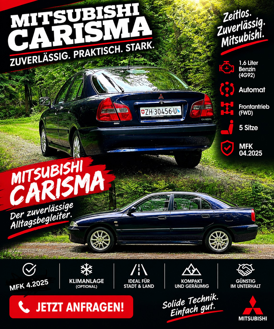 MITSUBISHI Carisma 1.8 GDI Elegance