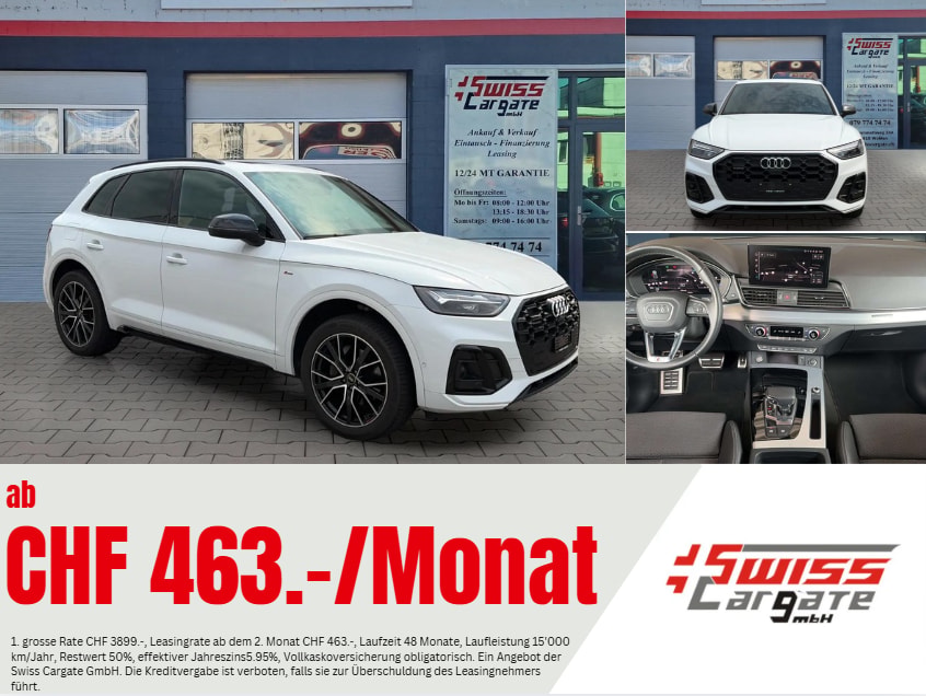 AUDI Q5 40 TDI S line quattro S-tronic mit Panoramadach & 5J Werksgarantie oder bis 100000km
