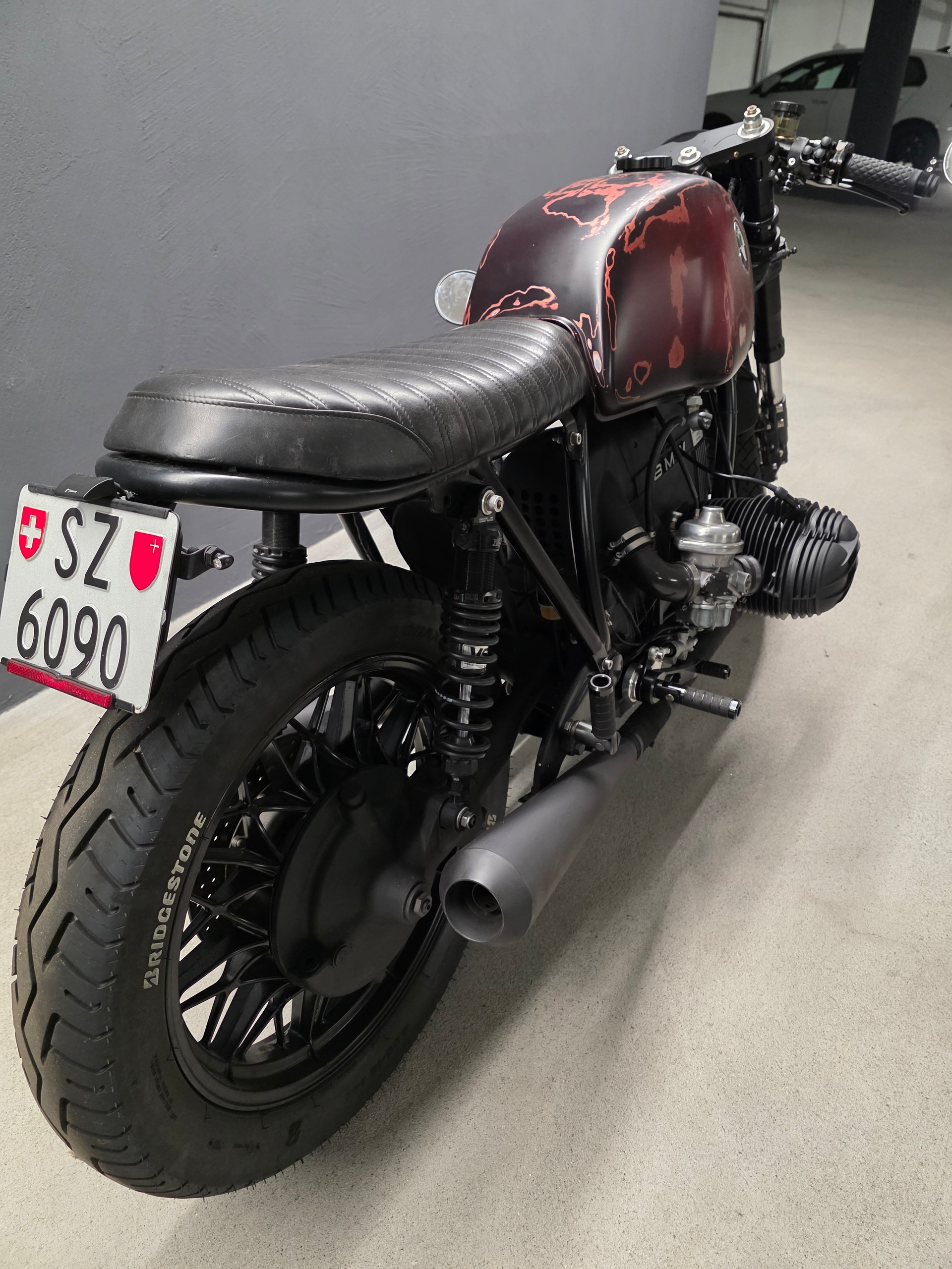 BMW R100 RS Cafe Racer (Rat Finish Optik)-image-4