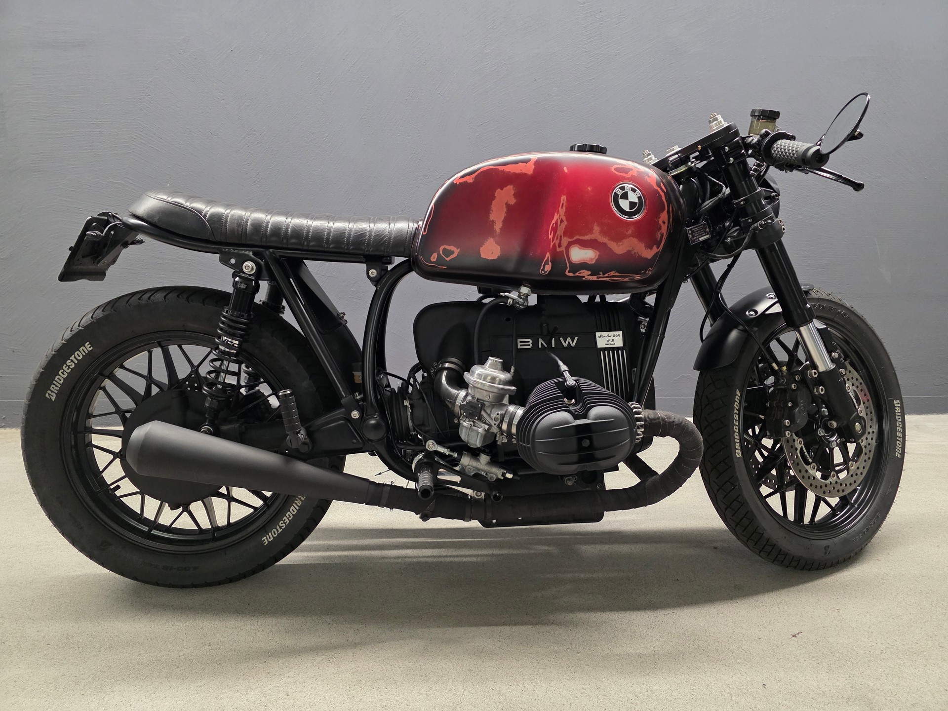 BMW R100 RS Cafe Racer (Rat Finish Optik)-image-0