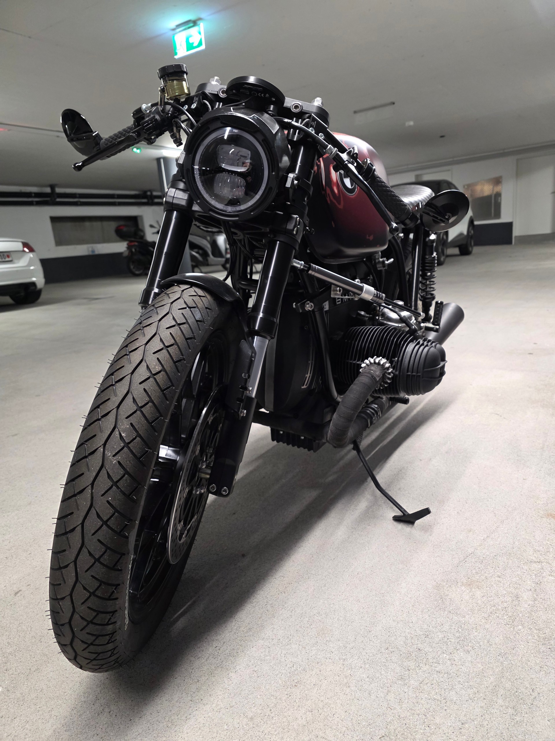 BMW R100 RS Cafe Racer (Rat Finish Optik)-image-3