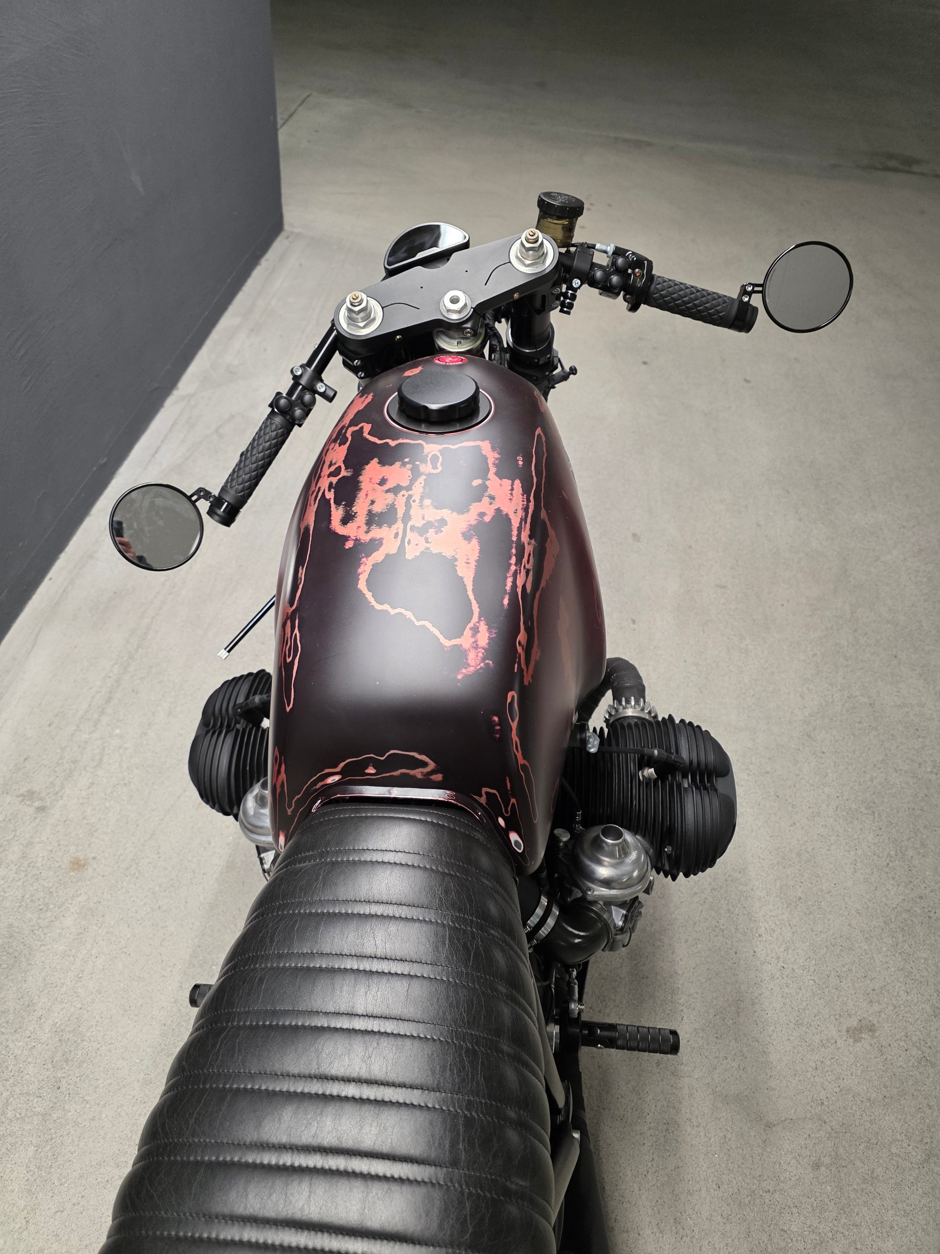 BMW R100 RS Cafe Racer (Rat Finish Optik)-image-7