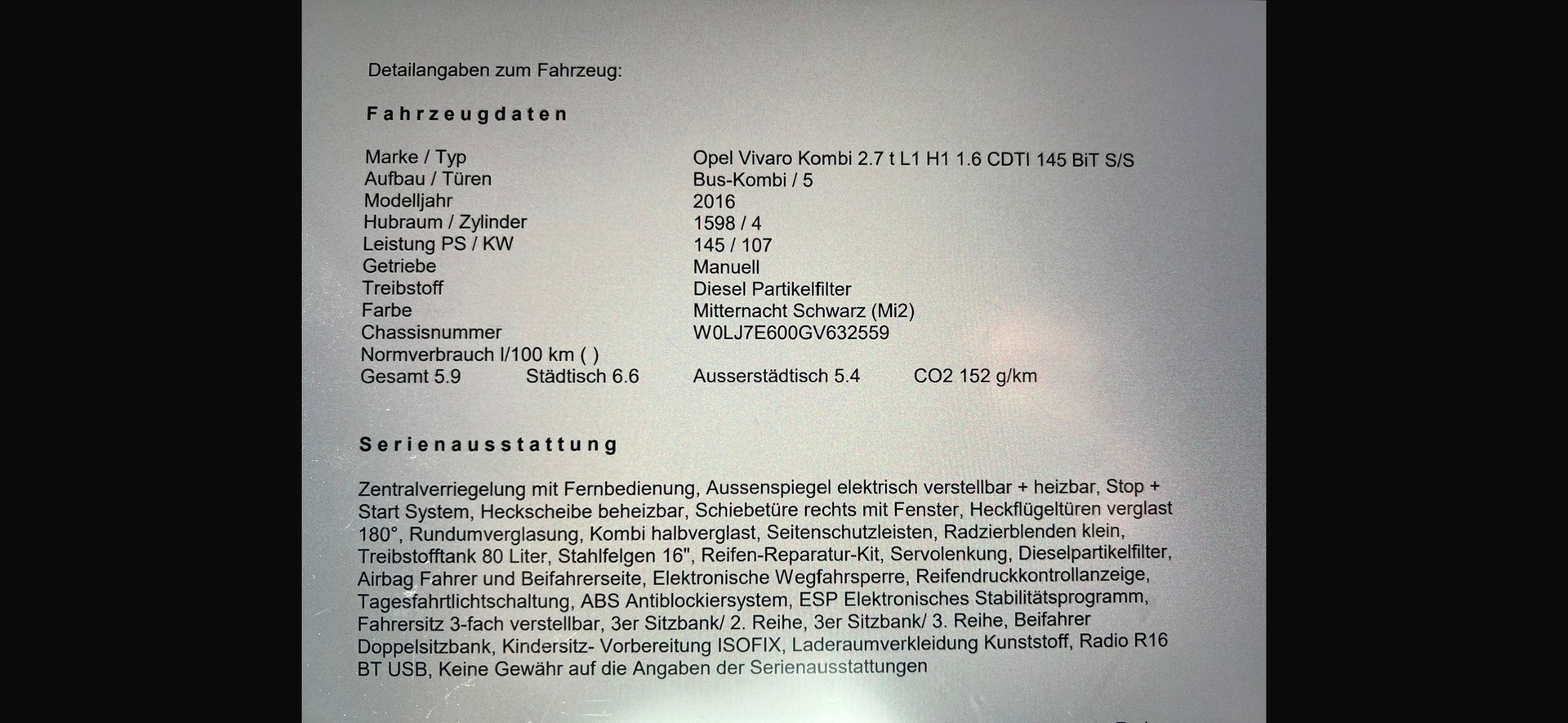 OPEL Vivaro 1.6 CDTI 2.7t L1H1 * 9•Plätzer*-showroom-element-1