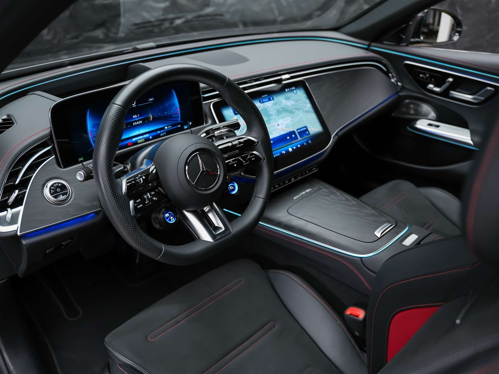MERCEDES-BENZ E 53 AMG Hybrid 4Matic+ 9G-Tronic *21" Felgen*Werksgarantie*Head-Up*Burmester*-image-8