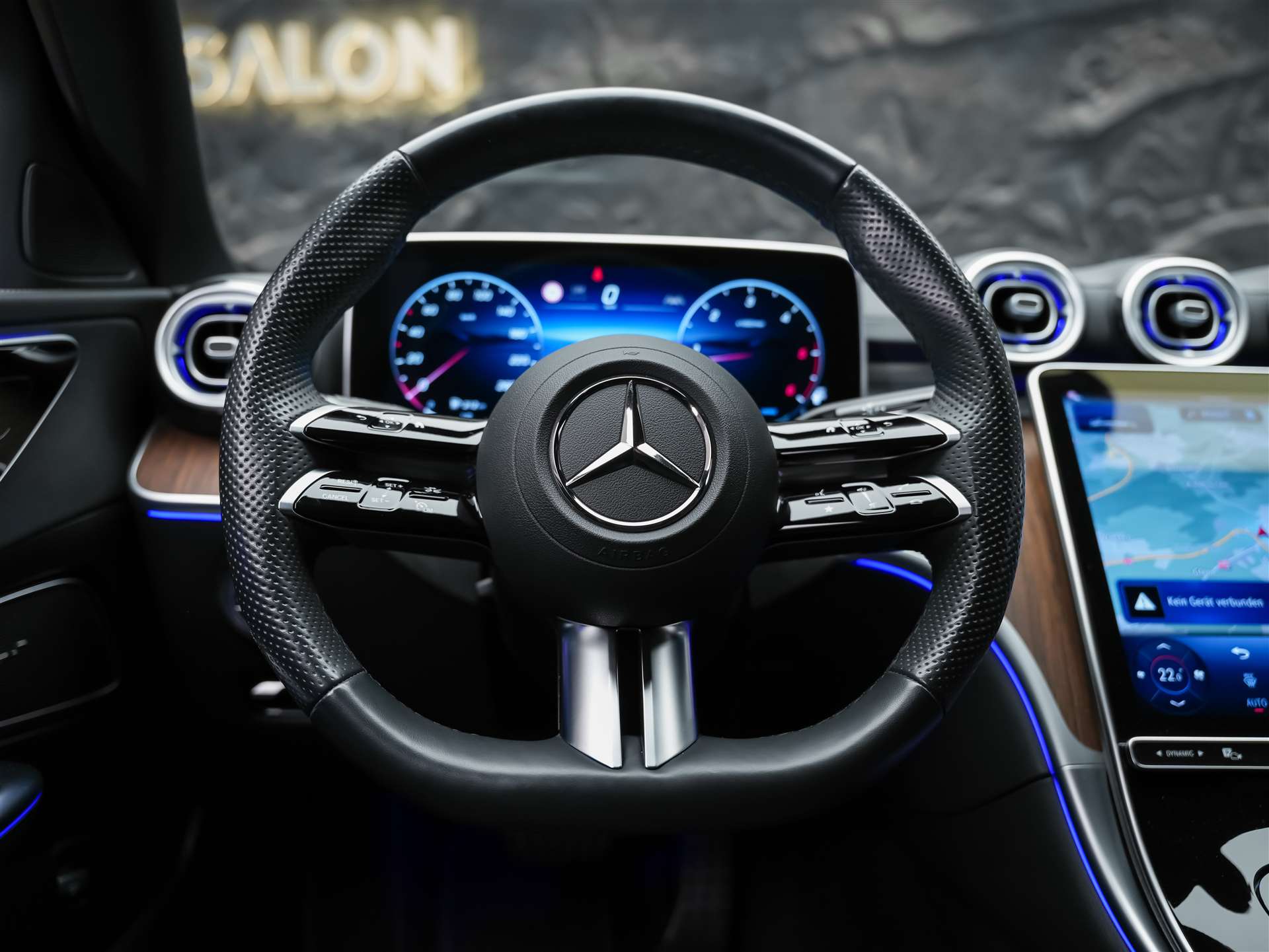 MERCEDES-BENZ C 300 d 4 Matic* 20" Felgen*Werksgarantie*Head-Up*Lenkradheizung*-image-26