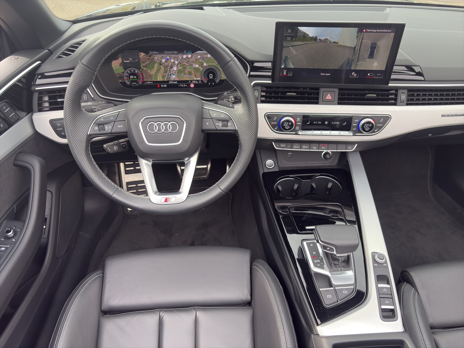 AUDI A5 Cabriolet 2.0 40 TFSI S Line quattro S-Tronic-image-8