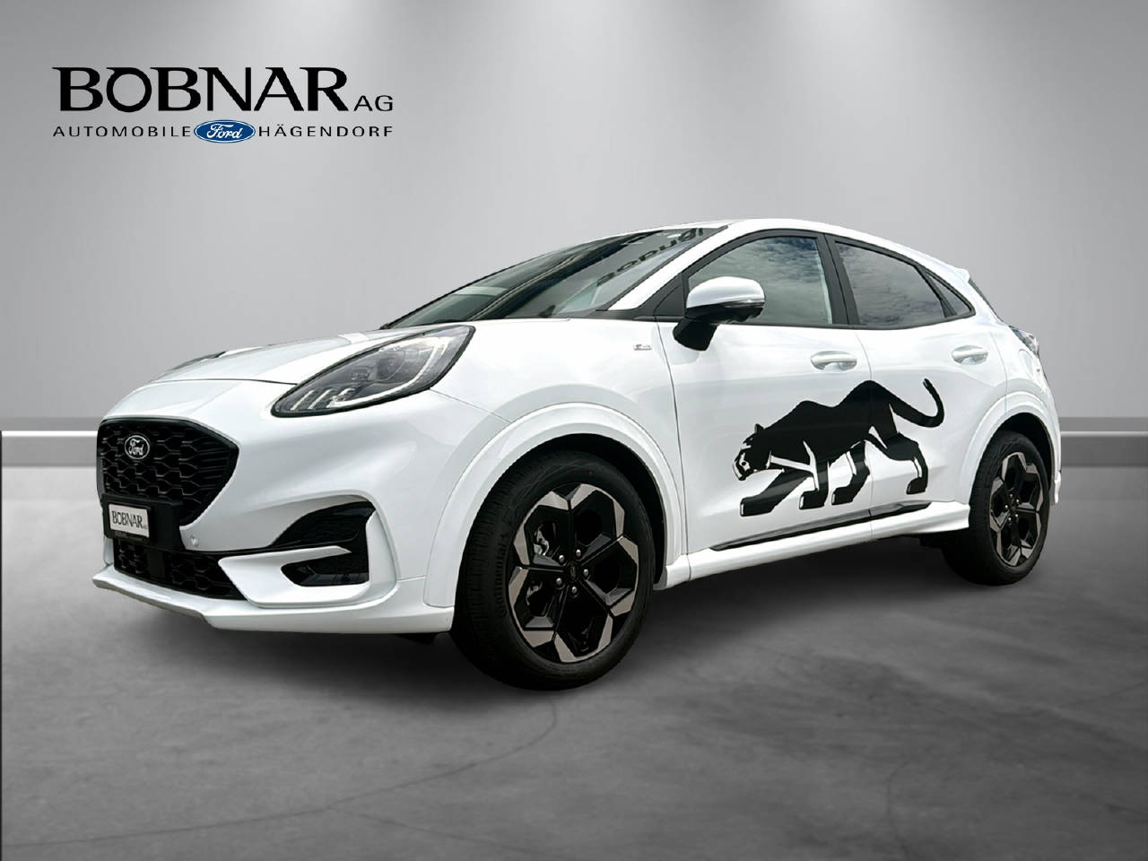 FORD Puma 1.0 EcoB Hybrid 155 Black & White