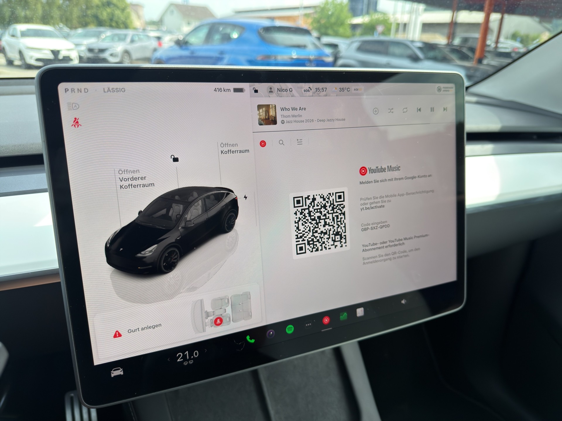 TESLA Model Y Performance D Premium White Interior SOC 95.5-image-24
