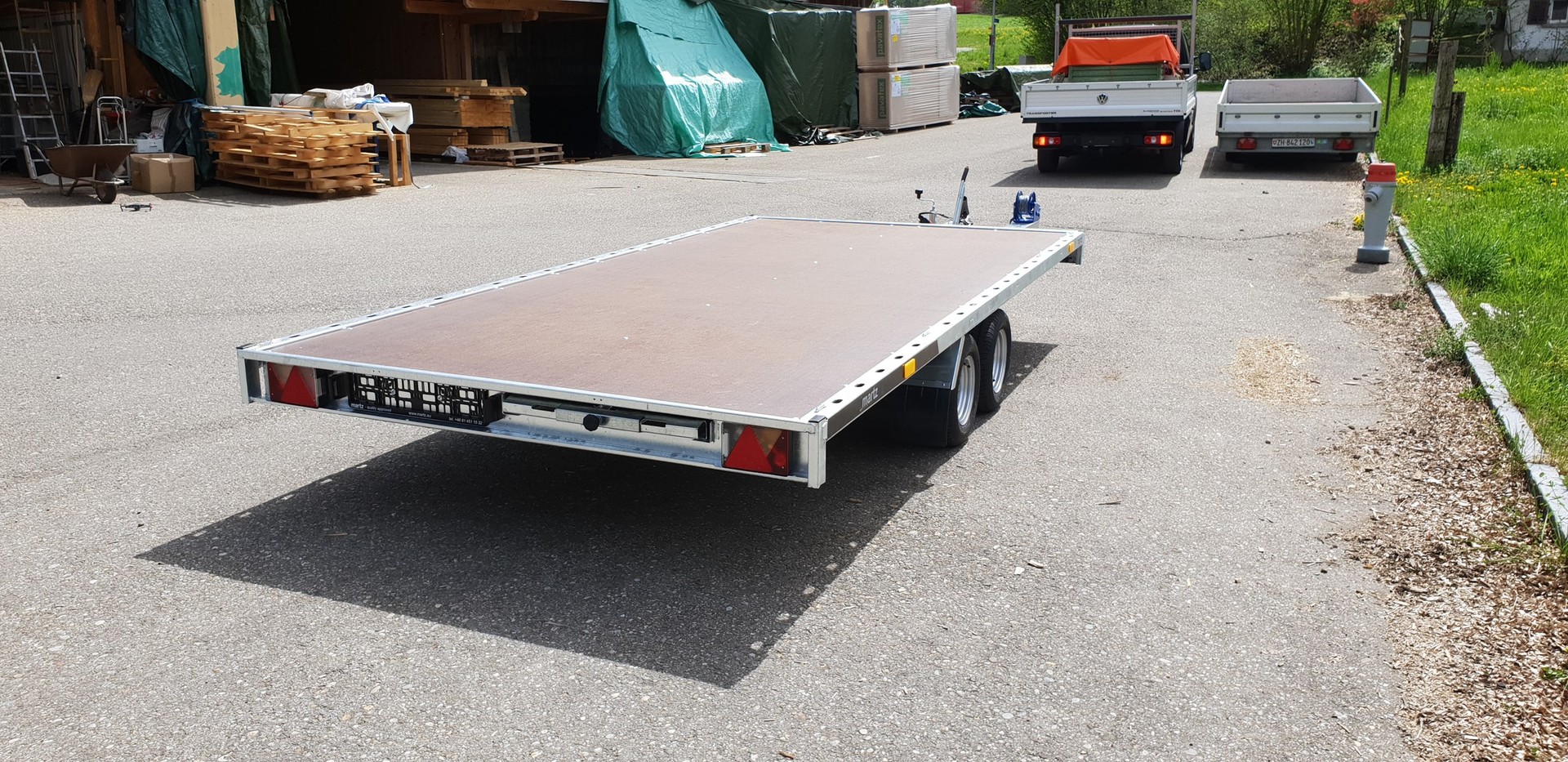 MARTZ Martz GT 400 Tieflader / Autotransporter 2700kg-image-4