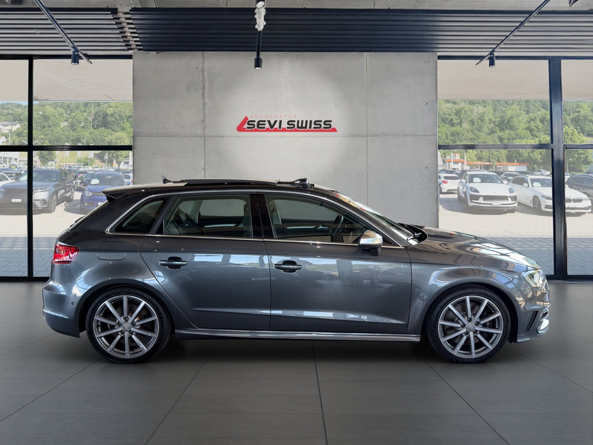 AUDI S3 Sportback 2.0 TFSI quattro S-tronic Frisch ab MFK,1 Jahr oder 20000km Garantie auf Motor und Getriebe inkl.*-showroom-element-1