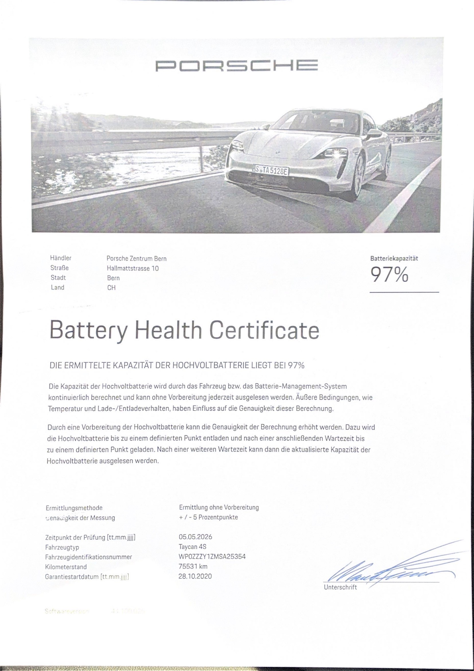 PORSCHE Taycan 4S | NEUE Batterie (SOH 97%) mit 8 J. Garantie | 94 kWh | Wärmepumpe-image-1