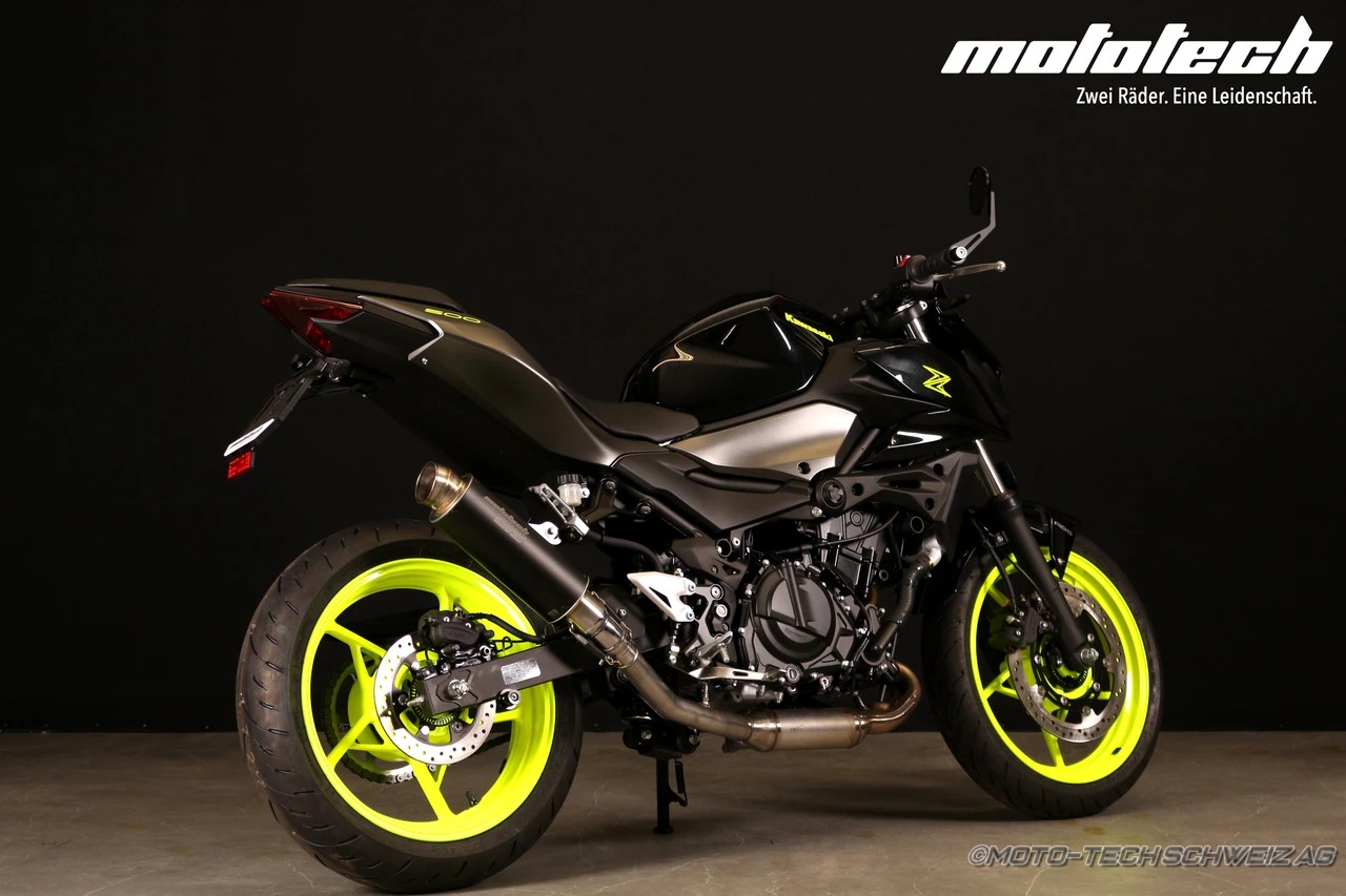 KAWASAKI Z 500 STAGE SHARK NEON GELB EDITION-image-1