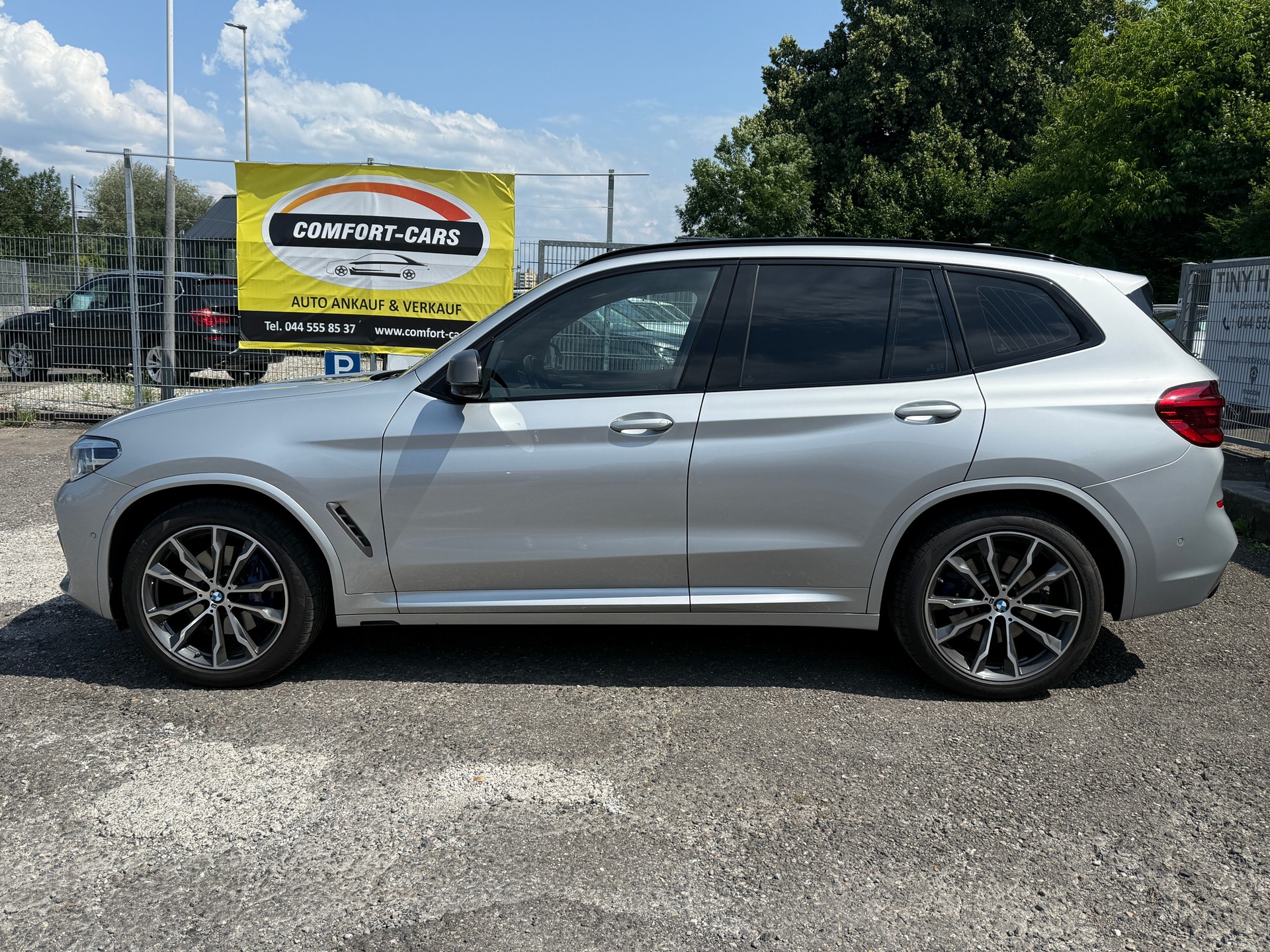 BMW X3 M40d Steptronic Leder Canberra-beige-showroom-element-2