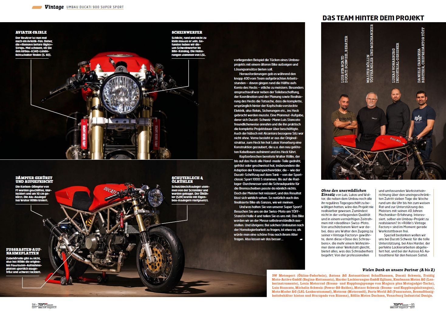 DUCATI 900 SS (Supersport) USD - Exklusiver Café Racer Umbau-image-13